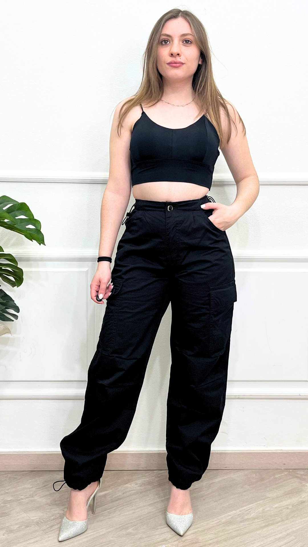 Jeans cargo con molla - VS MISS