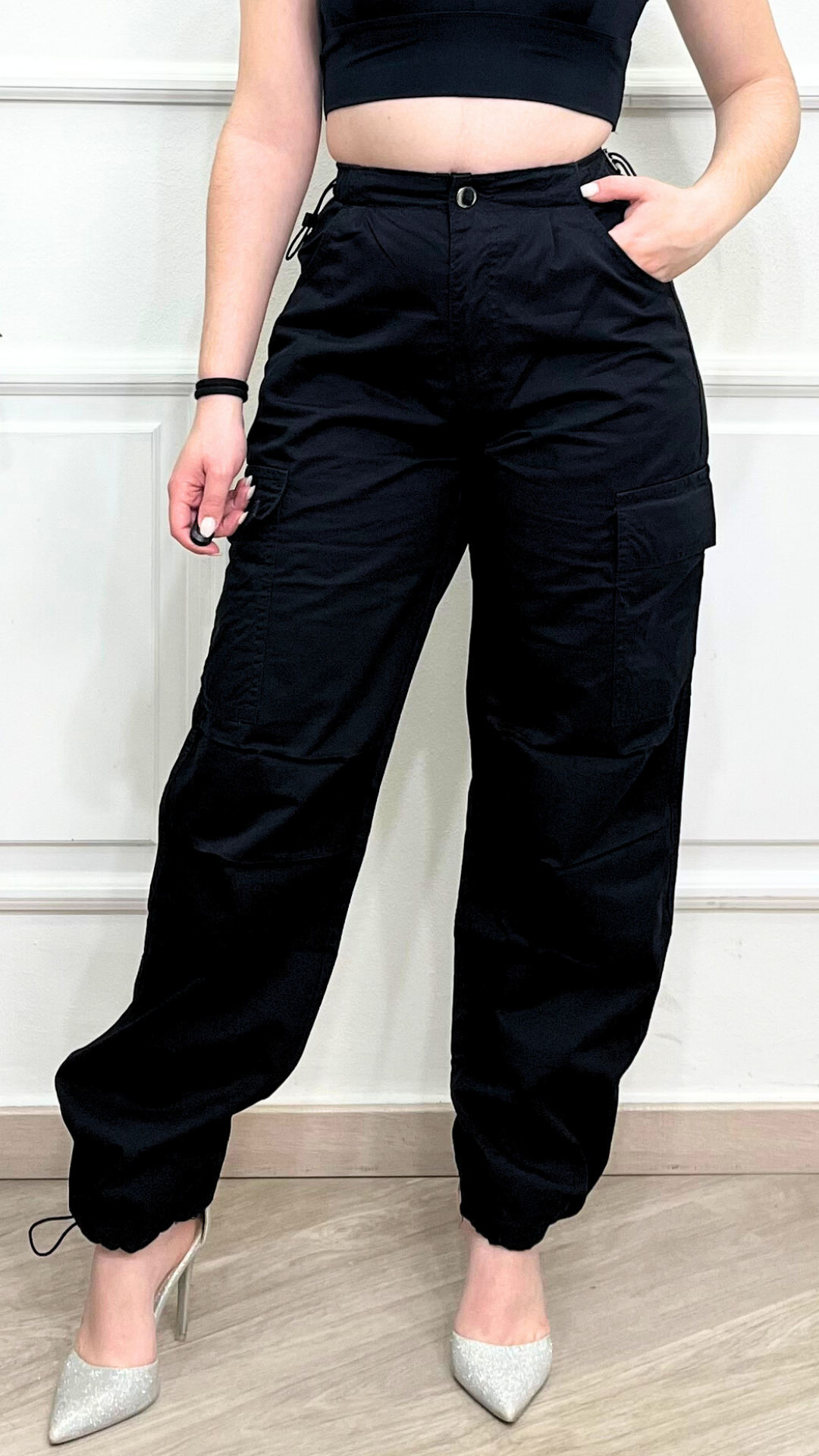 Jeans cargo con molla - VS MISS
