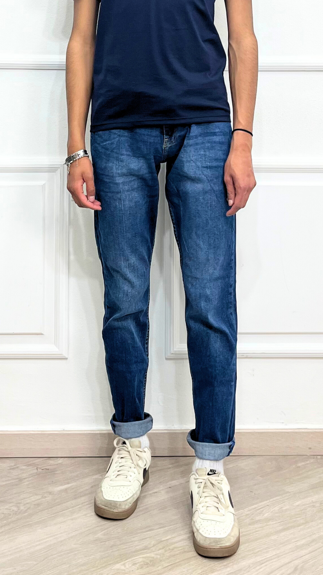 Jeans con tasche America - ALEANDRO LA CORTE