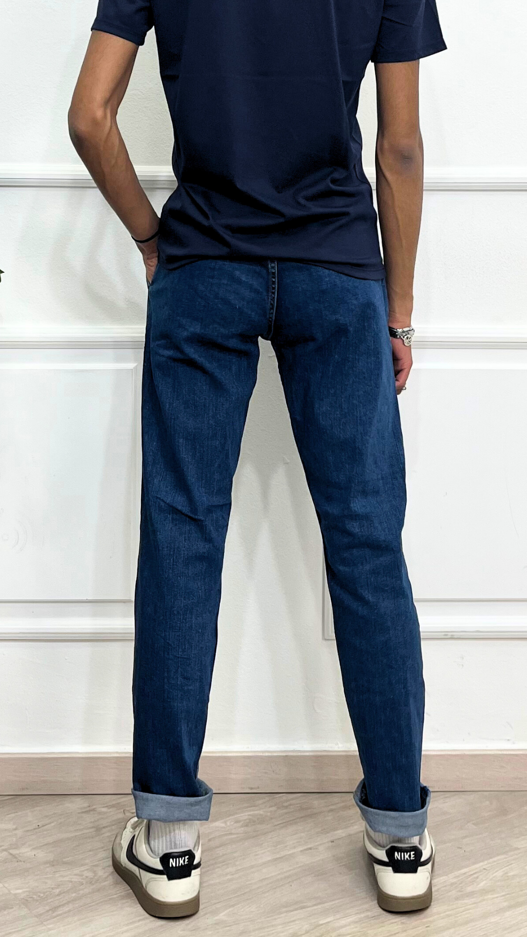 Jeans con tasche America - ALEANDRO LA CORTE