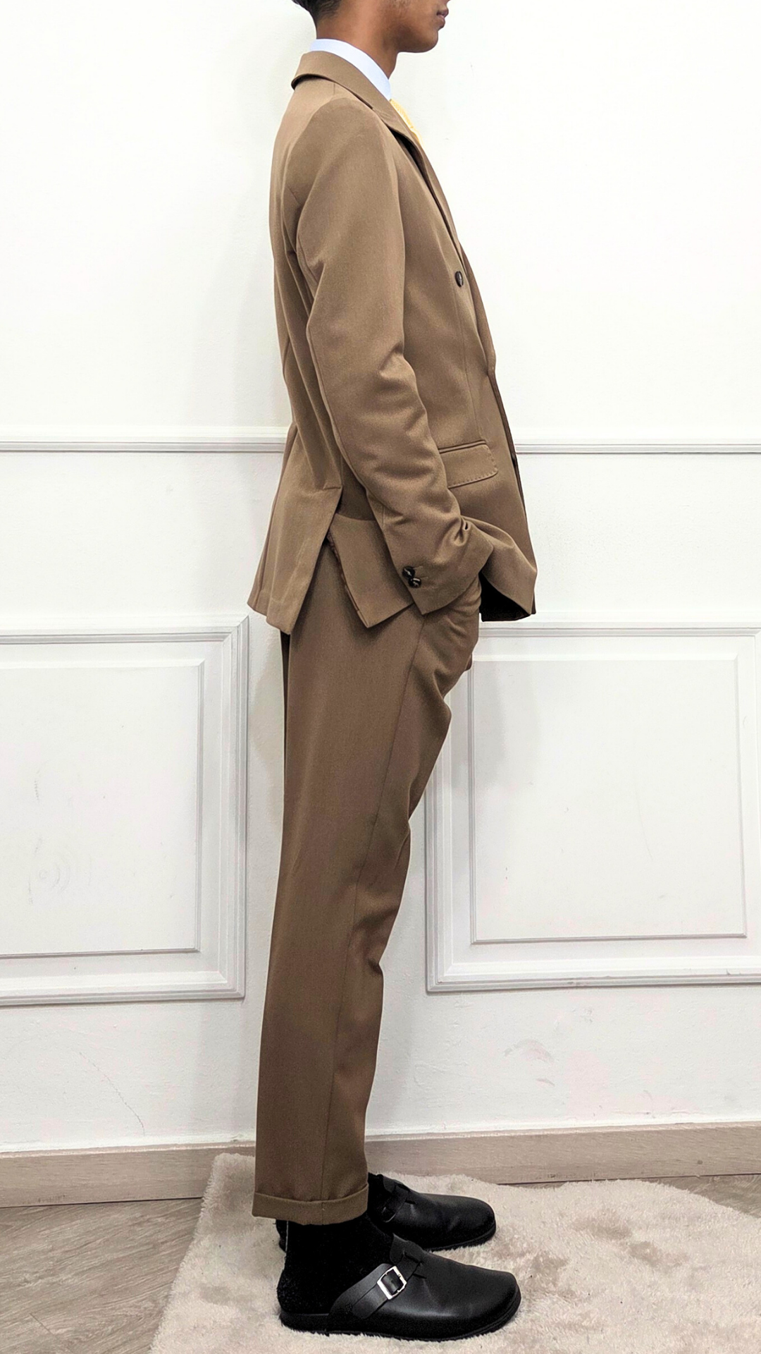 Abito doppiopetto biscotto - BLACKSVNDAY