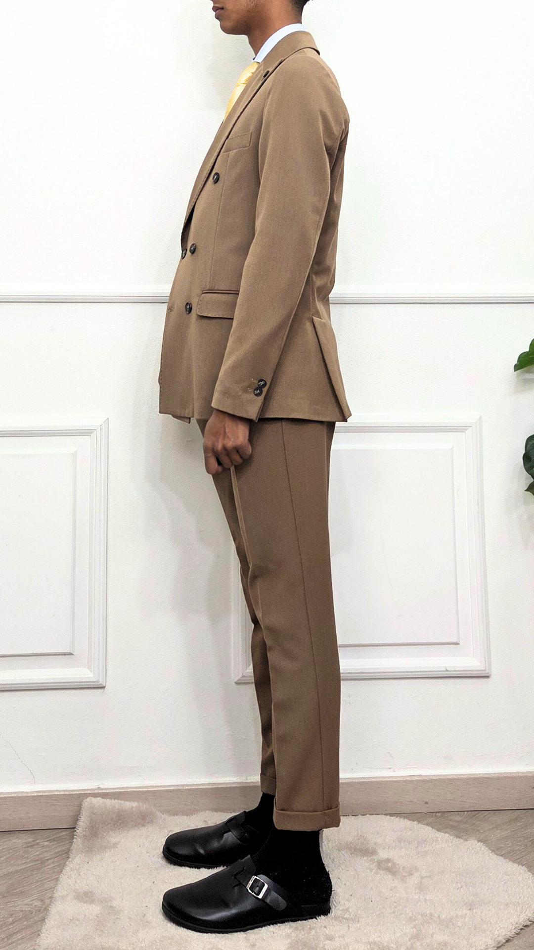 Abito doppiopetto biscotto - BLACKSVNDAY