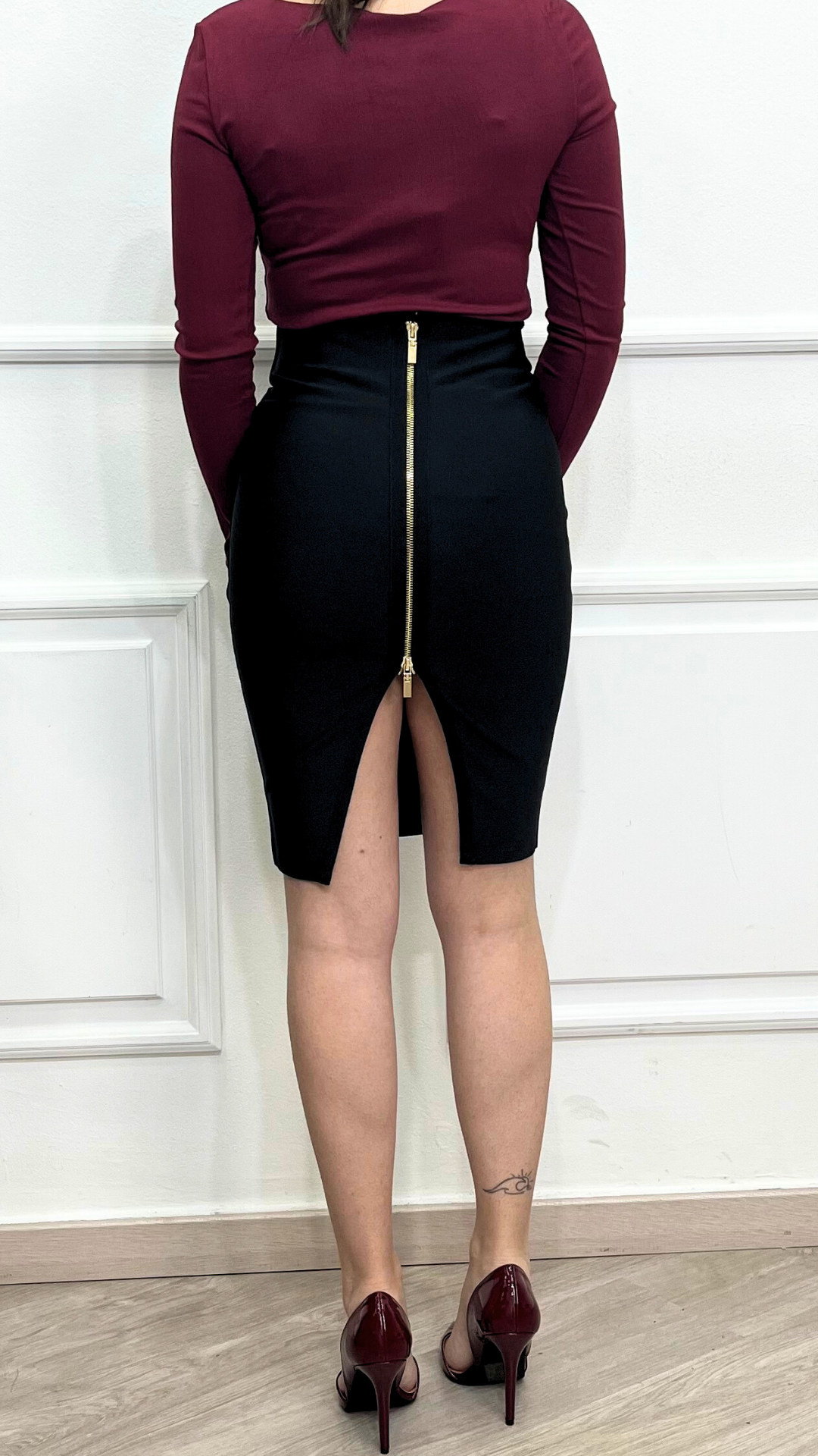 Gonna con zip - Tubino
