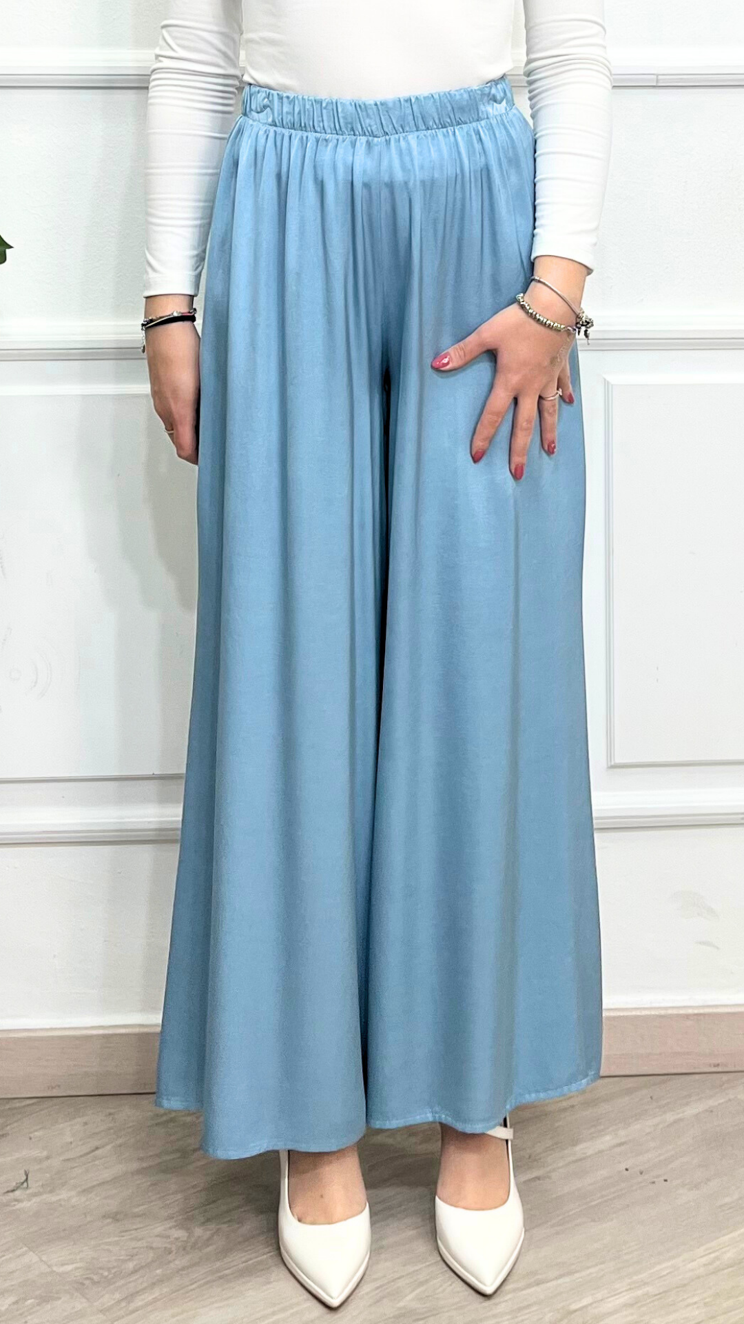 Pantalone a palazzo in Viscosa - ASTORY