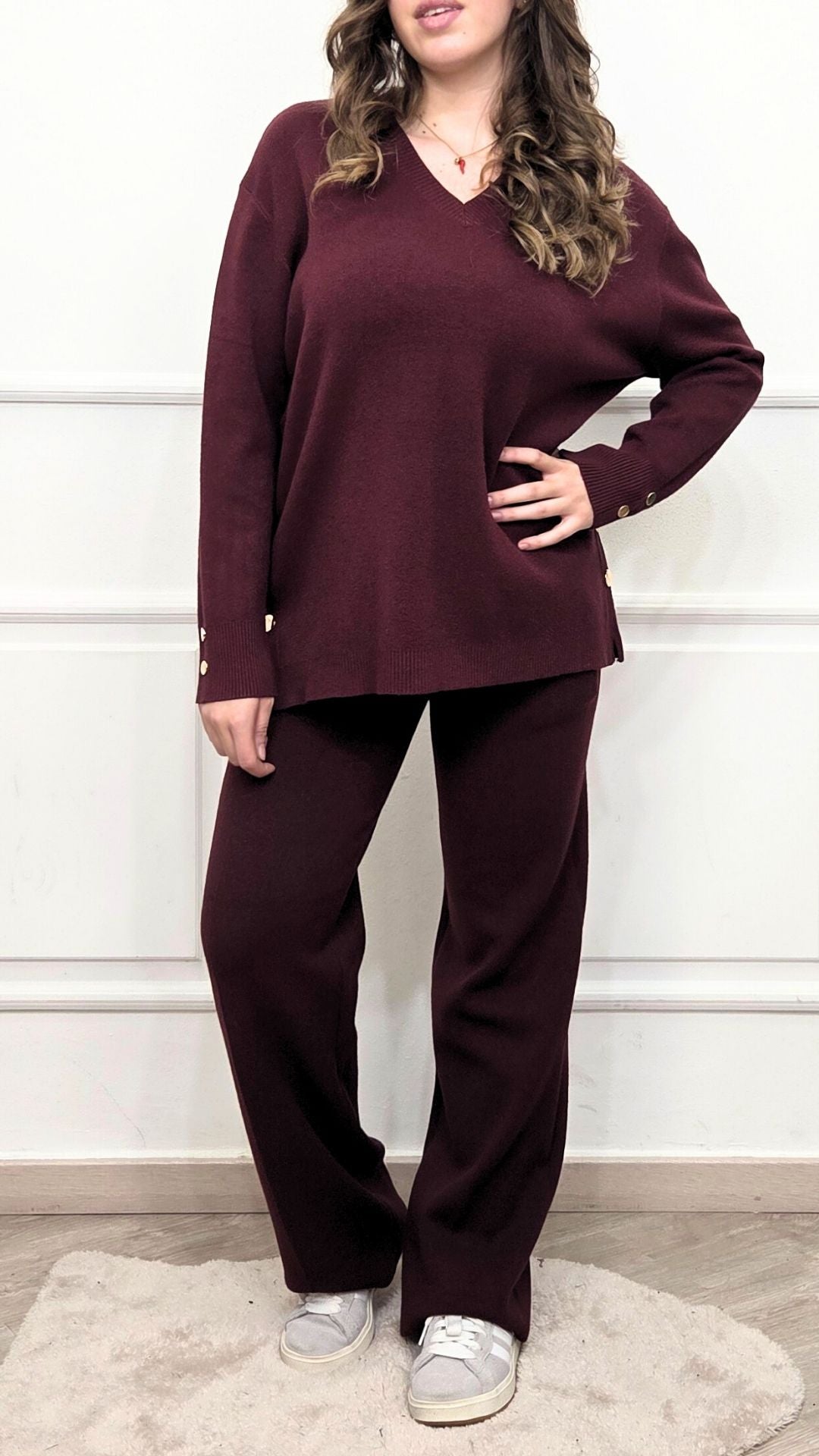 COORDINATO MORBIDO SCOLLO V - EXTASY ITALY