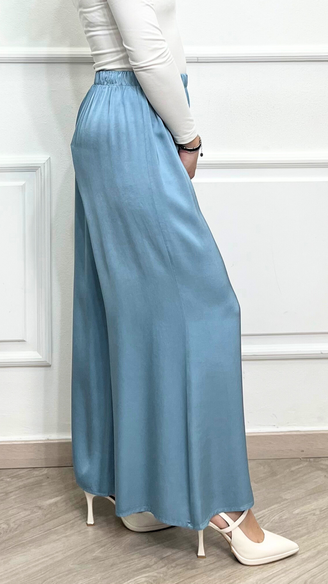 Pantalone a palazzo in Viscosa - ASTORY