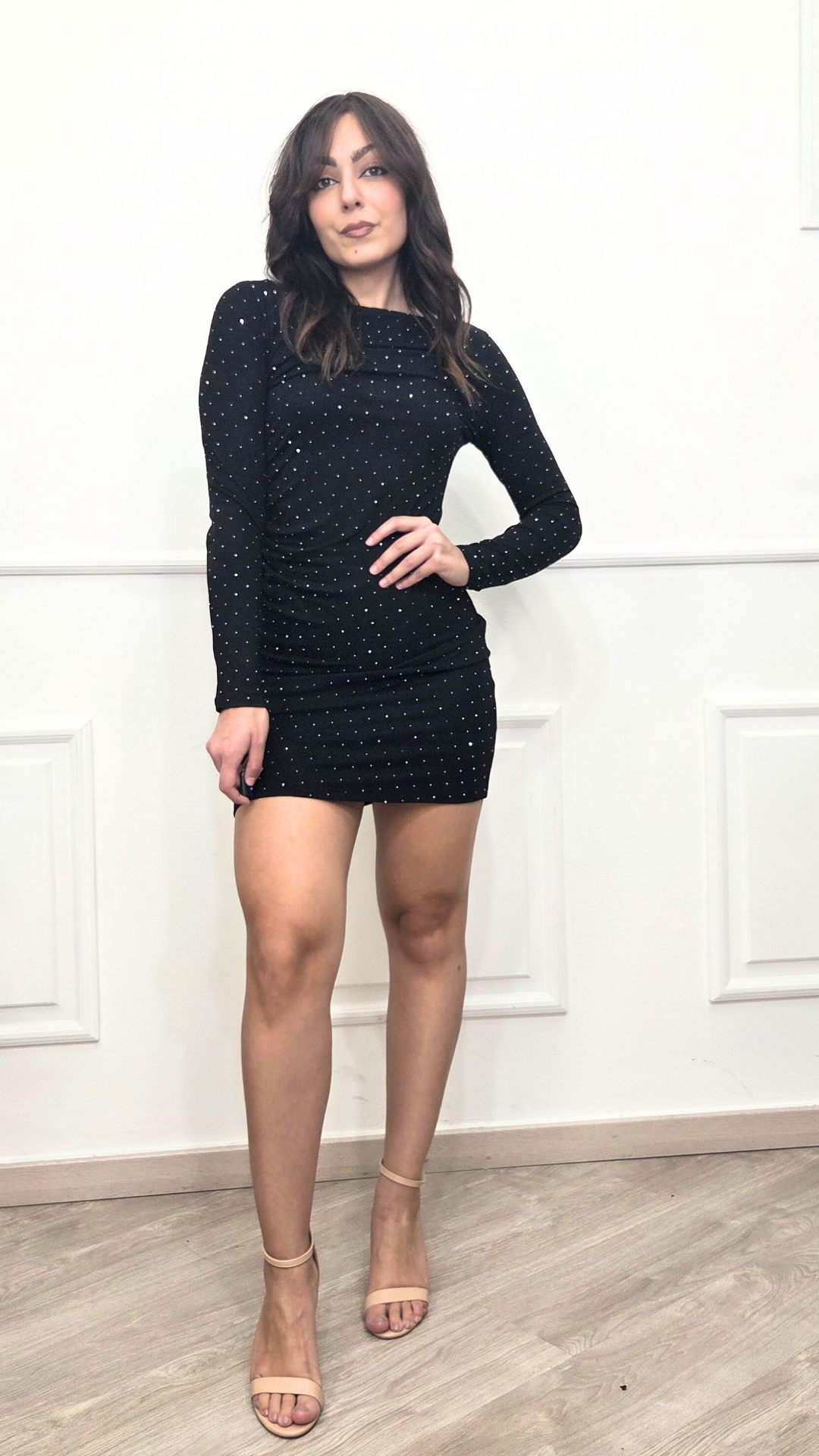 ABITO MINI CON BRILLANTINI - ZEZA