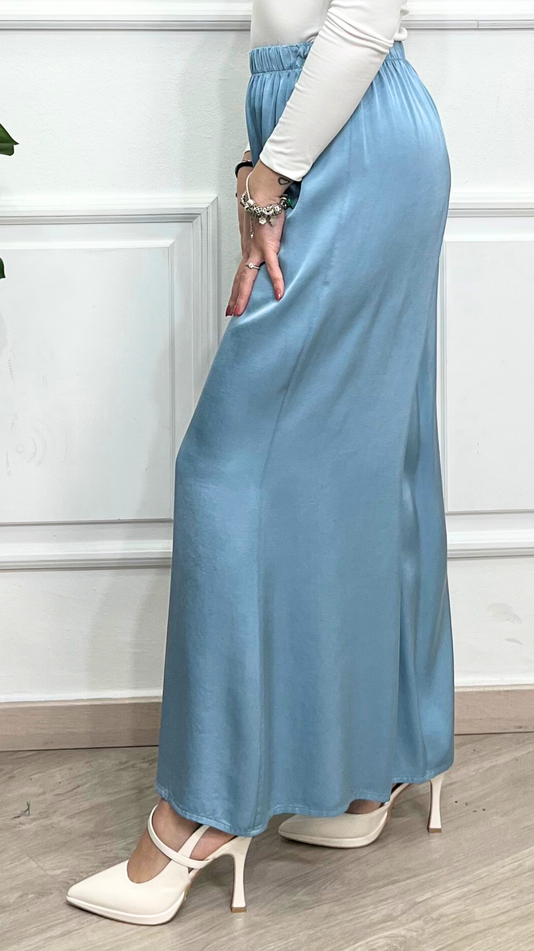 Pantalone a palazzo in Viscosa - ASTORY