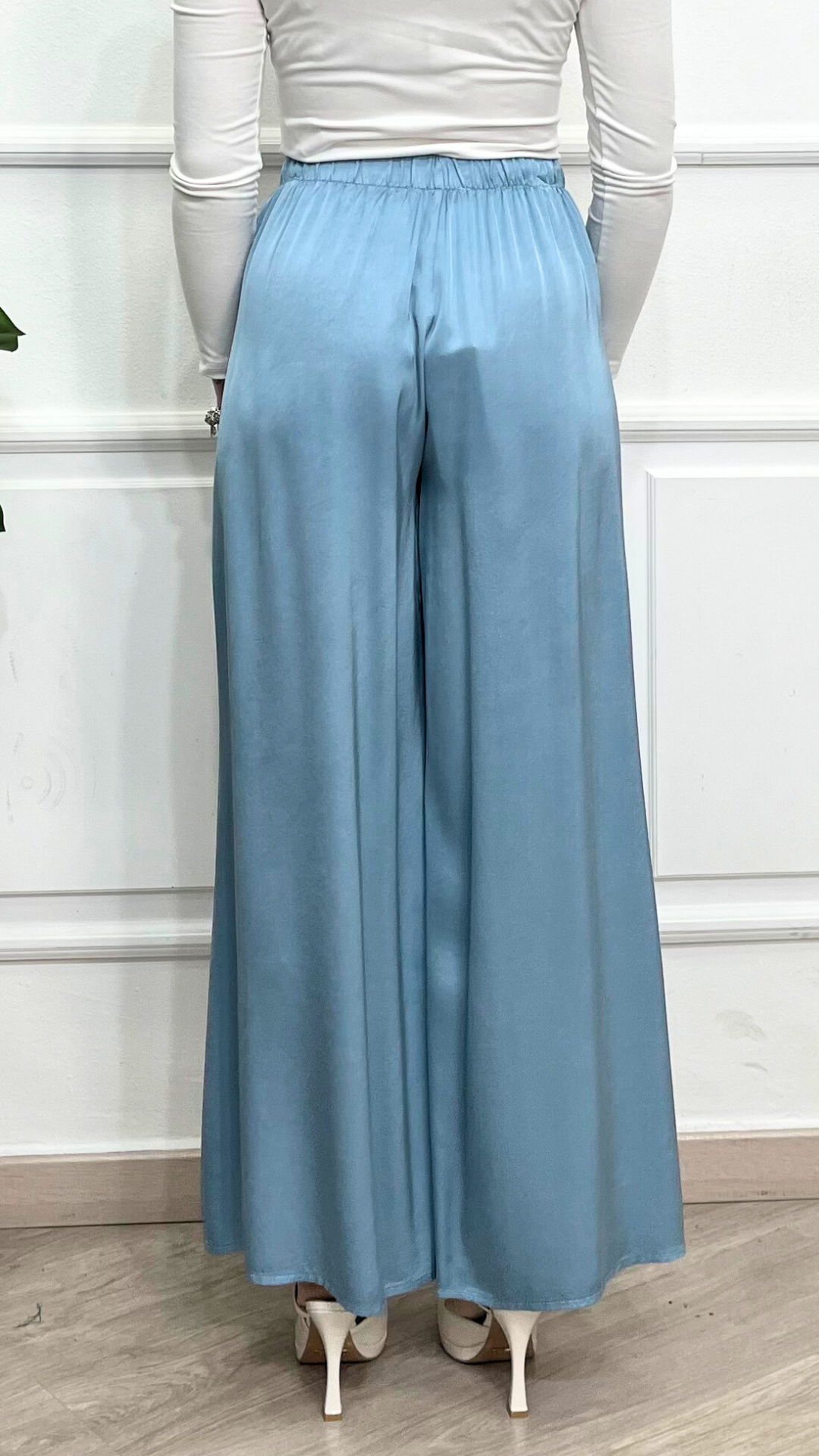 Pantalone a palazzo in Viscosa - ASTORY