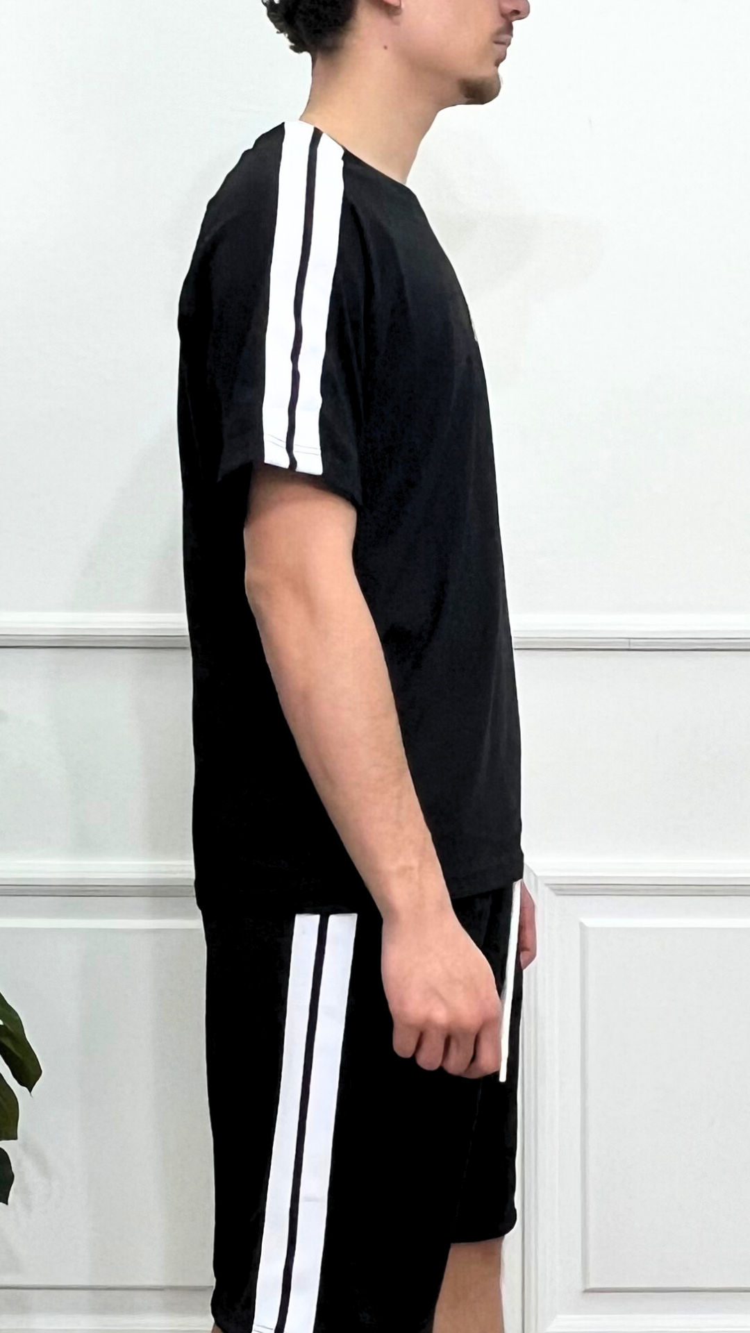 T-shirt con bandine - ICON