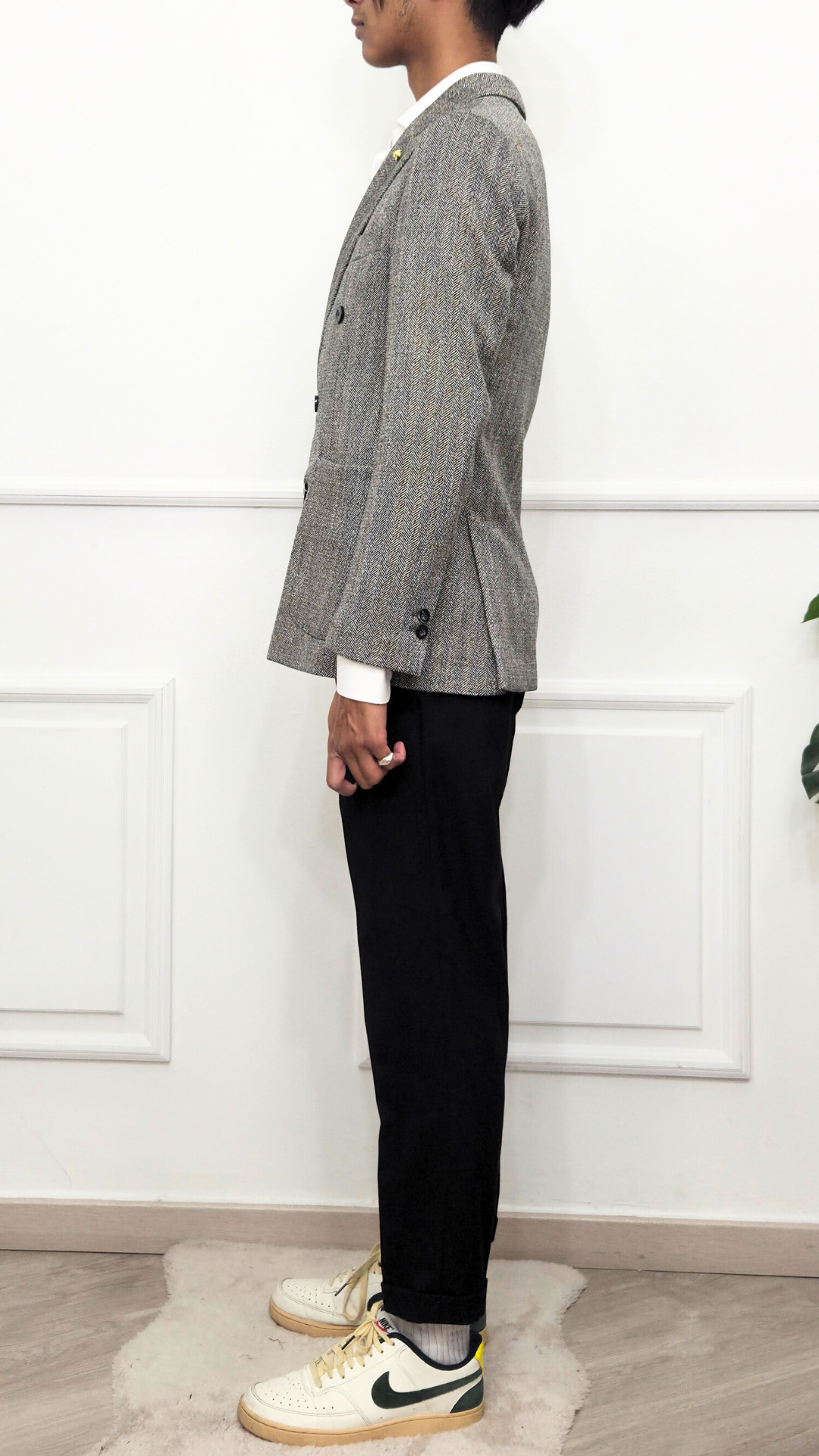 Completo Nero Spigato - BLACKSVNDAY