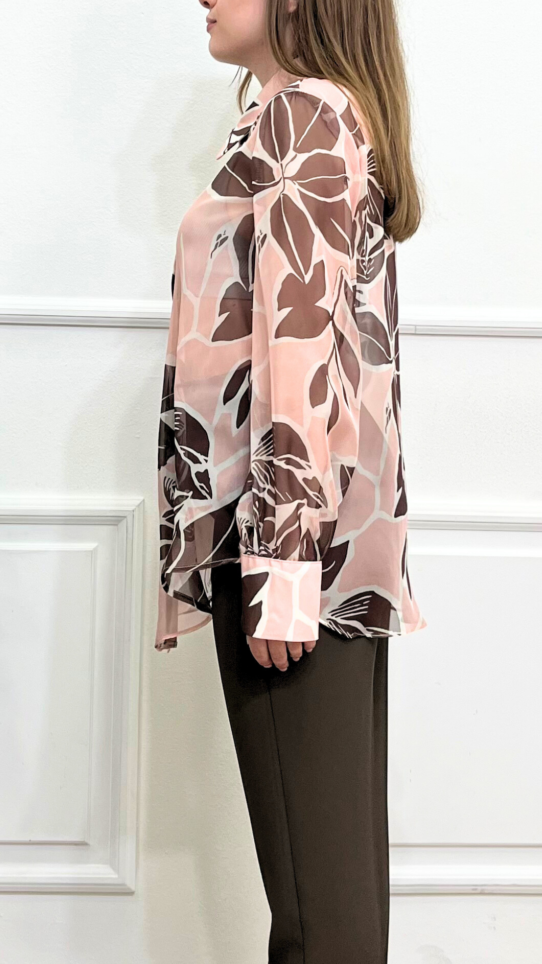 Camicia Floreale Rose - SIMONA G.