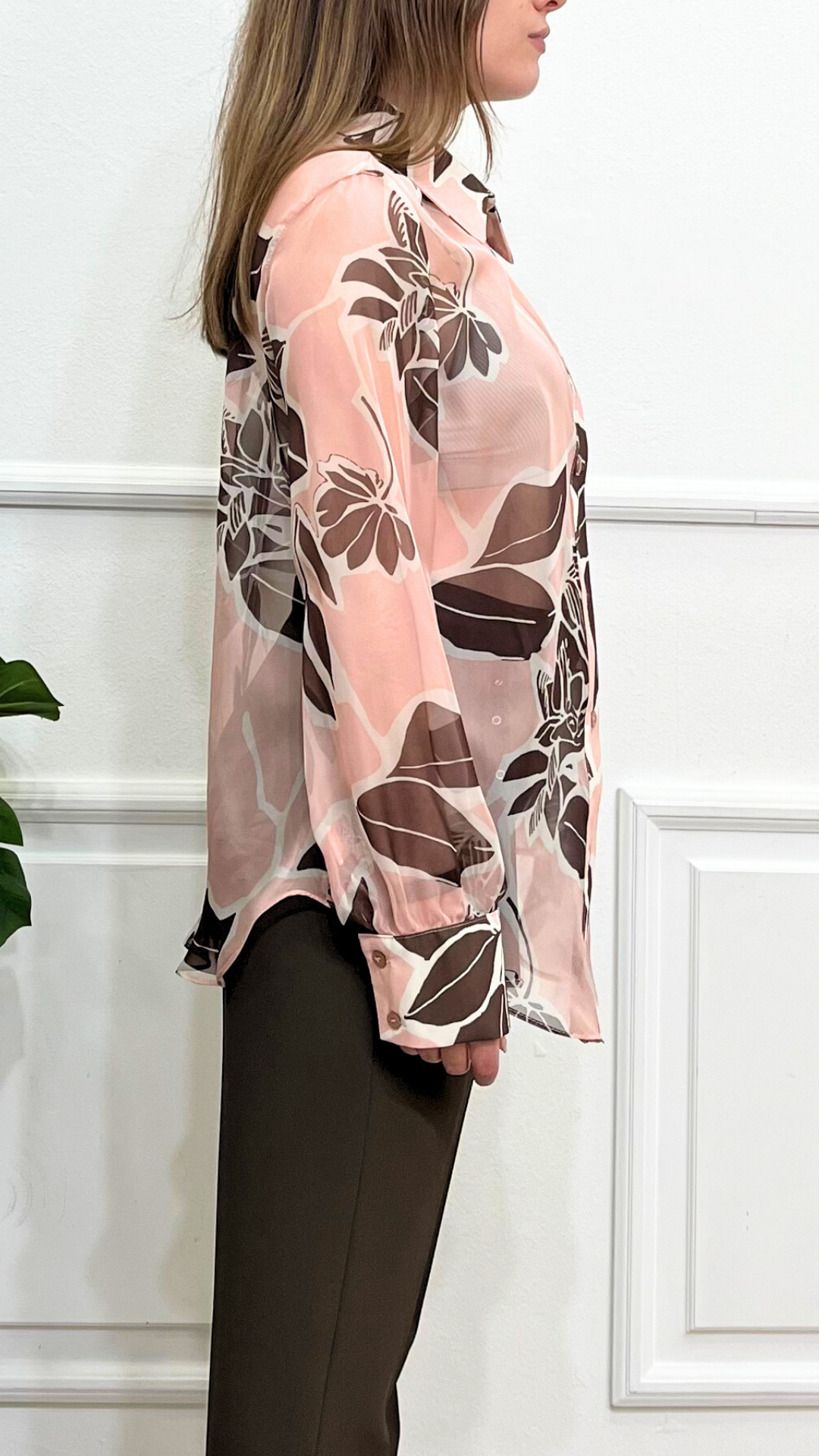 Camicia Floreale Rose - SIMONA G.