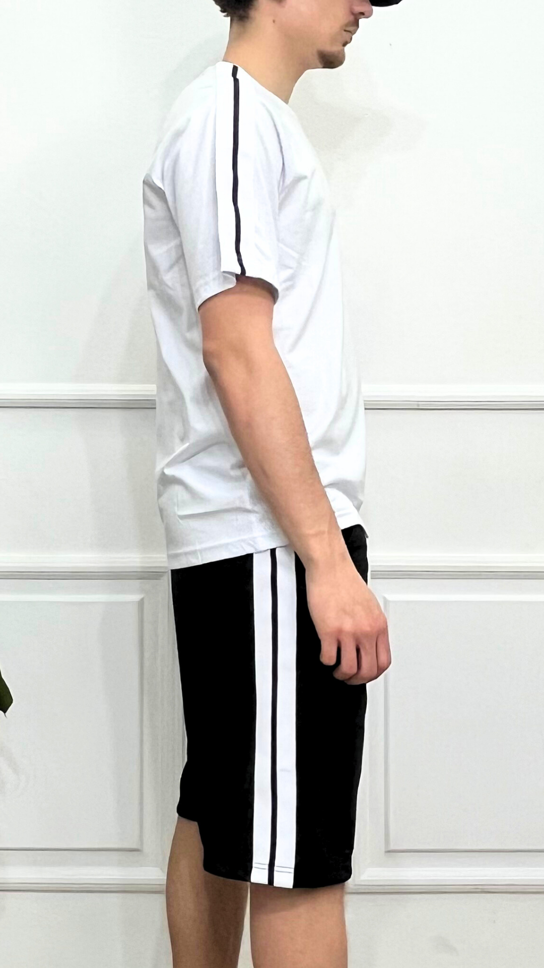 T-shirt con bandine - ICON