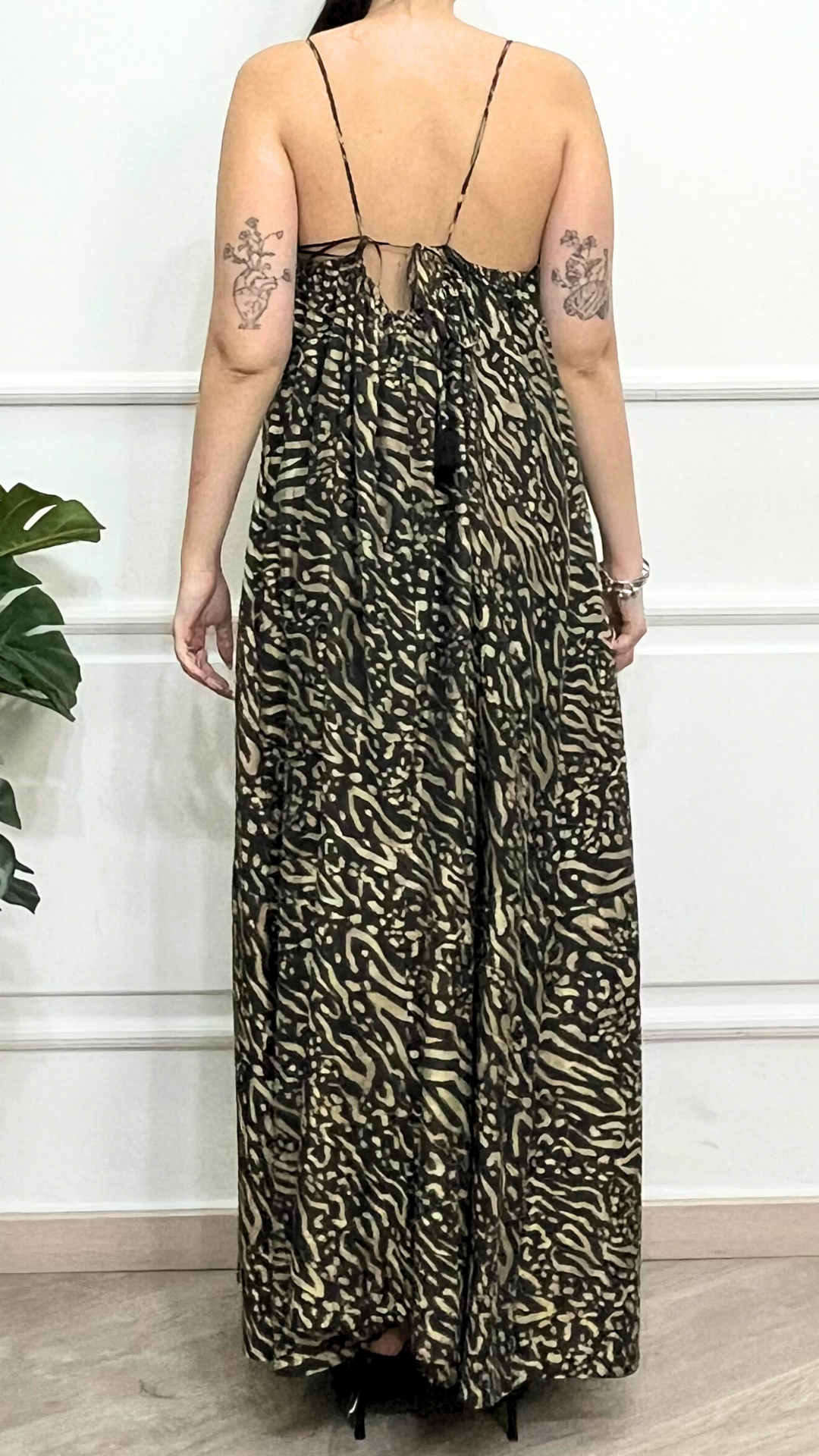 Abito Lungo Animalier - LUMINA