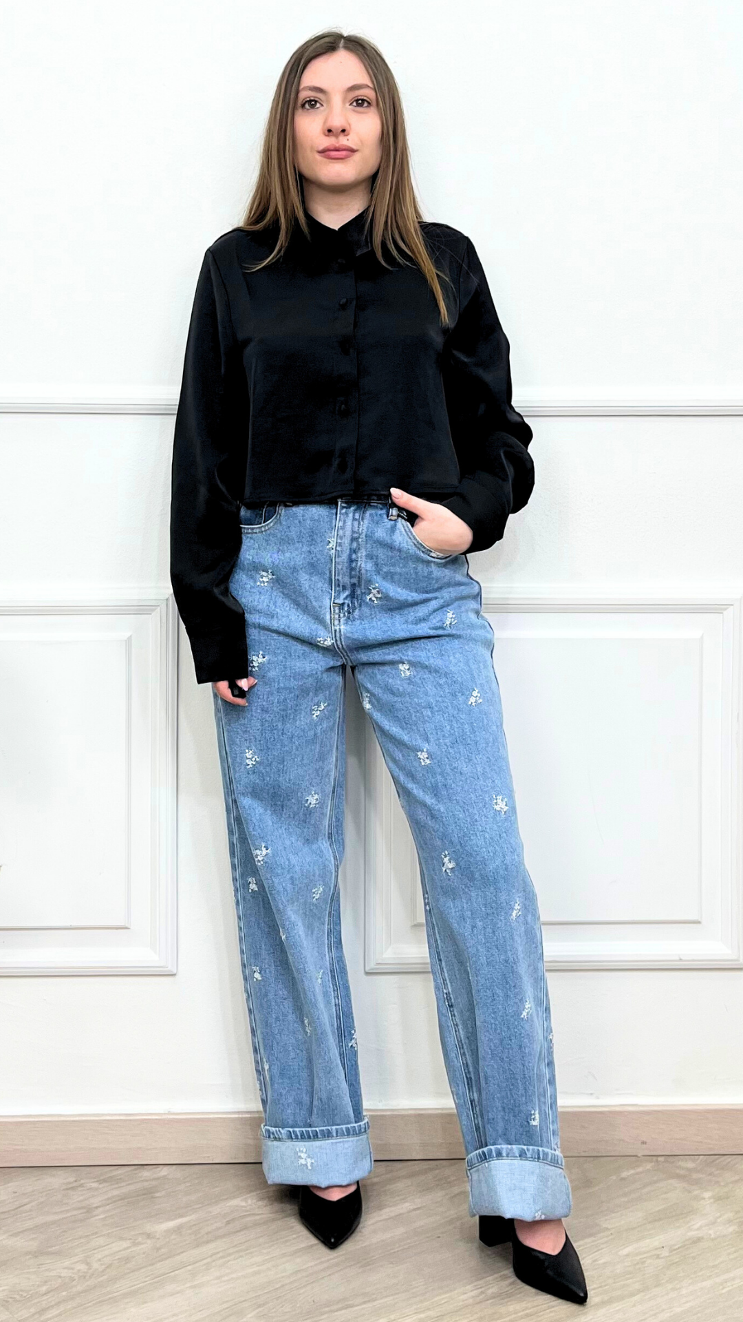Camicia Crop - ZEZA