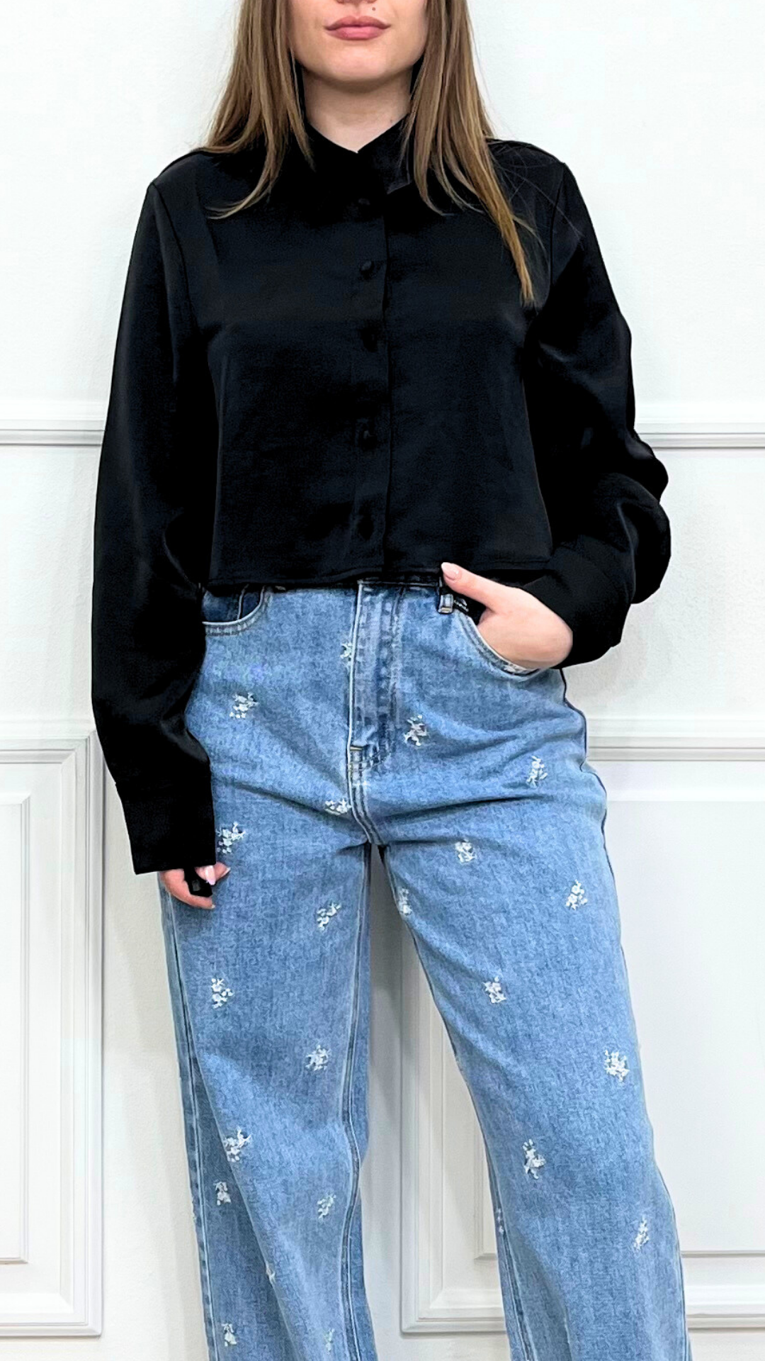 Camicia Crop - ZEZA