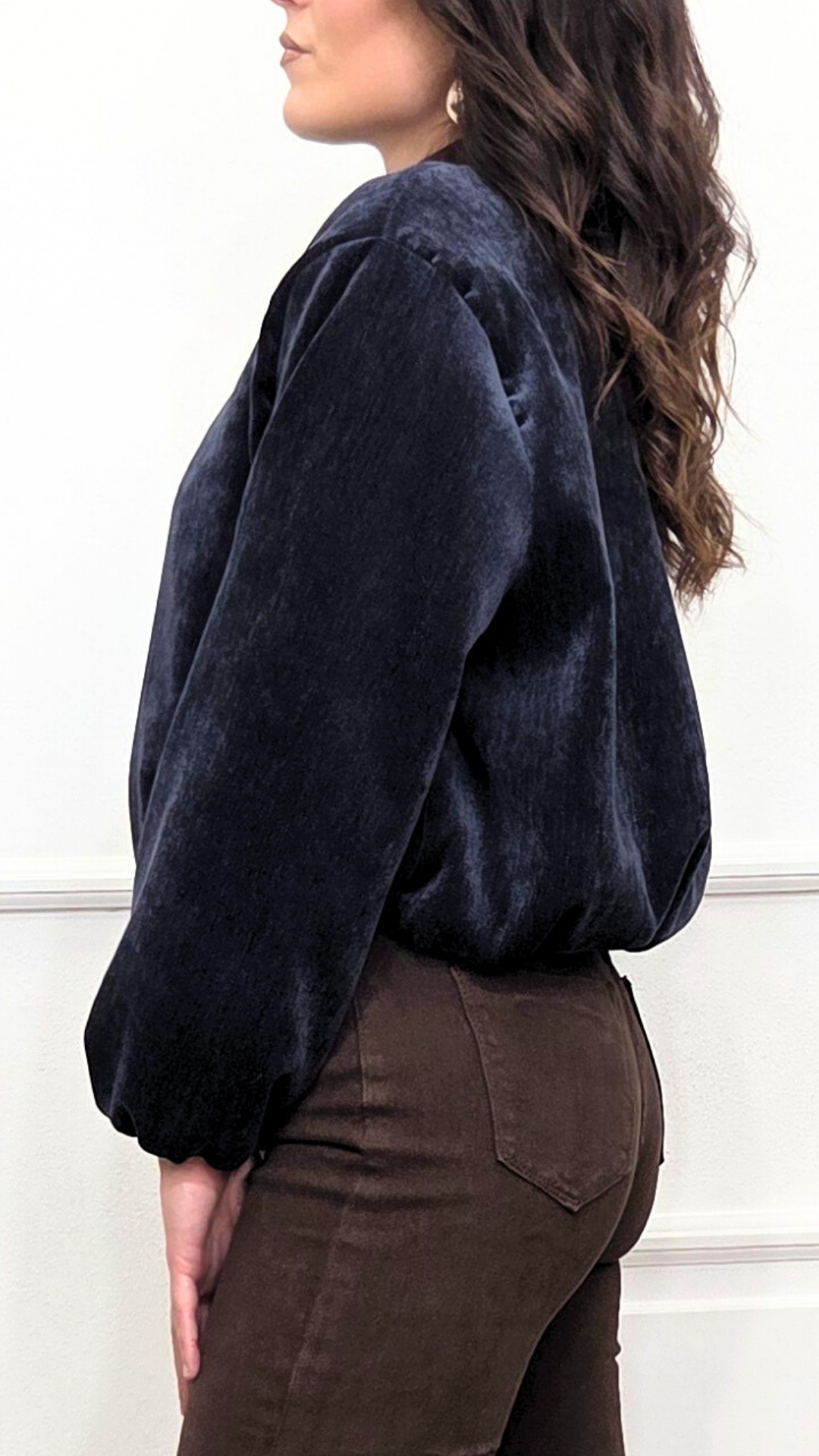 GIACCA CON CERNIERA - BLU ROYAL