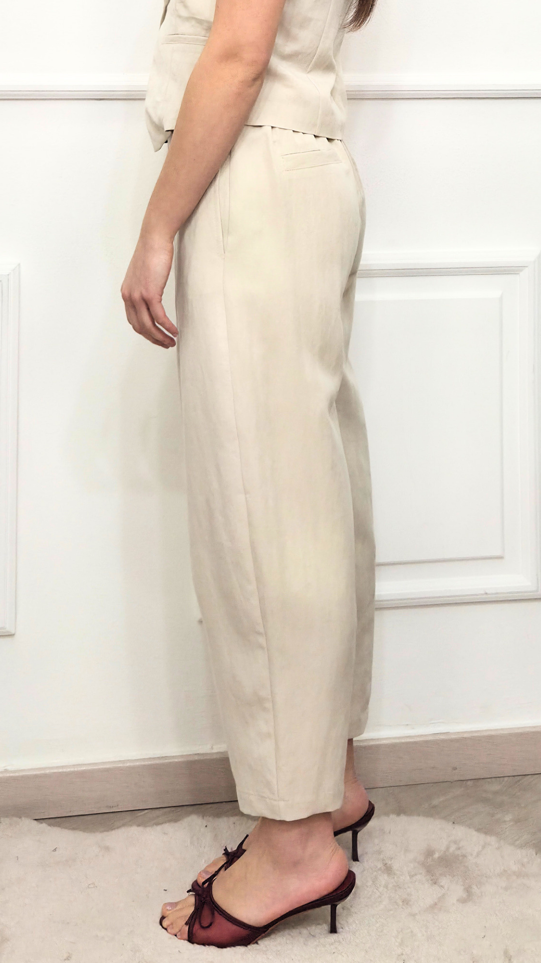 Pantalone Aura Beige