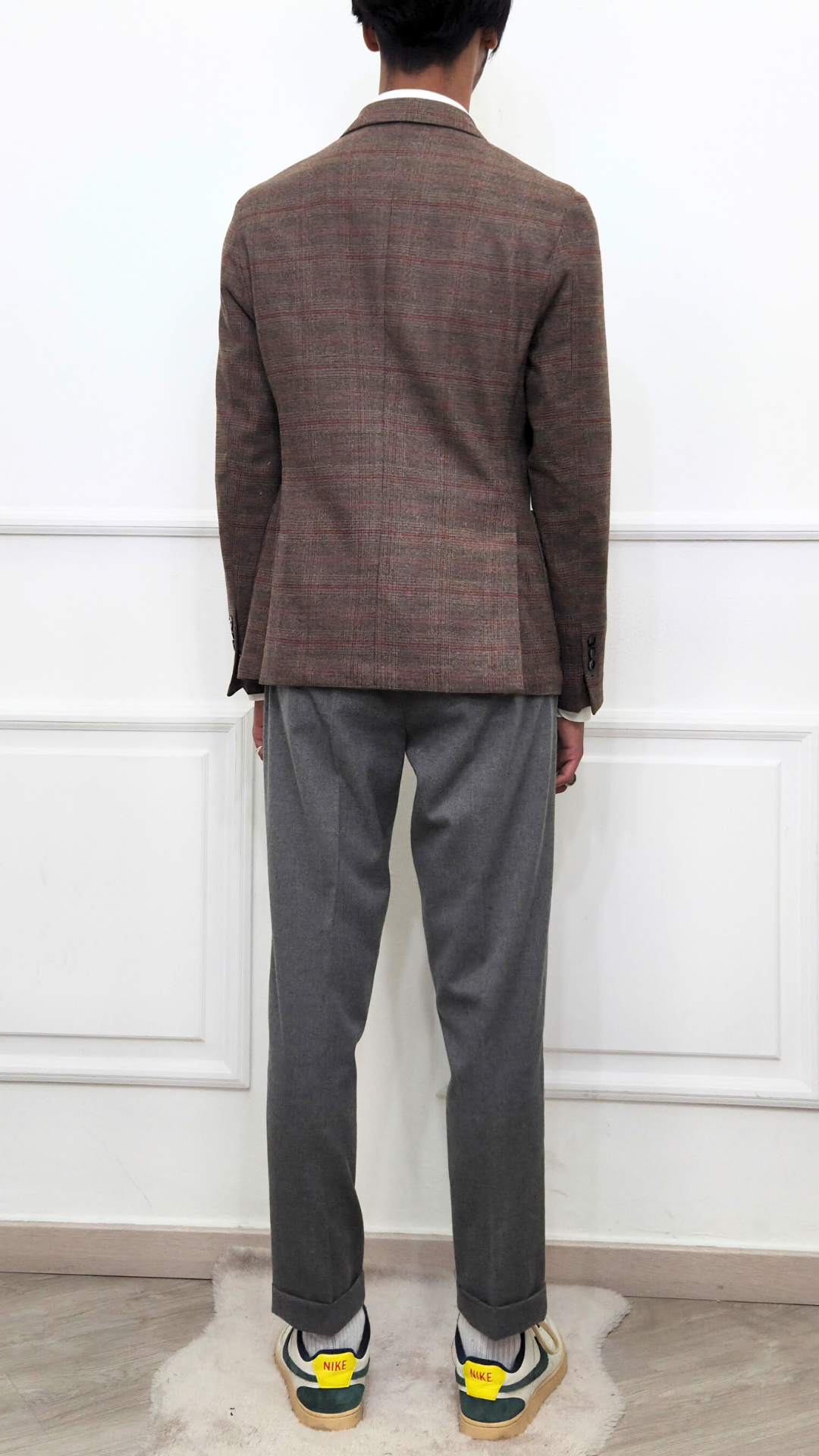 Completo brown check - BLACKSVNDAY