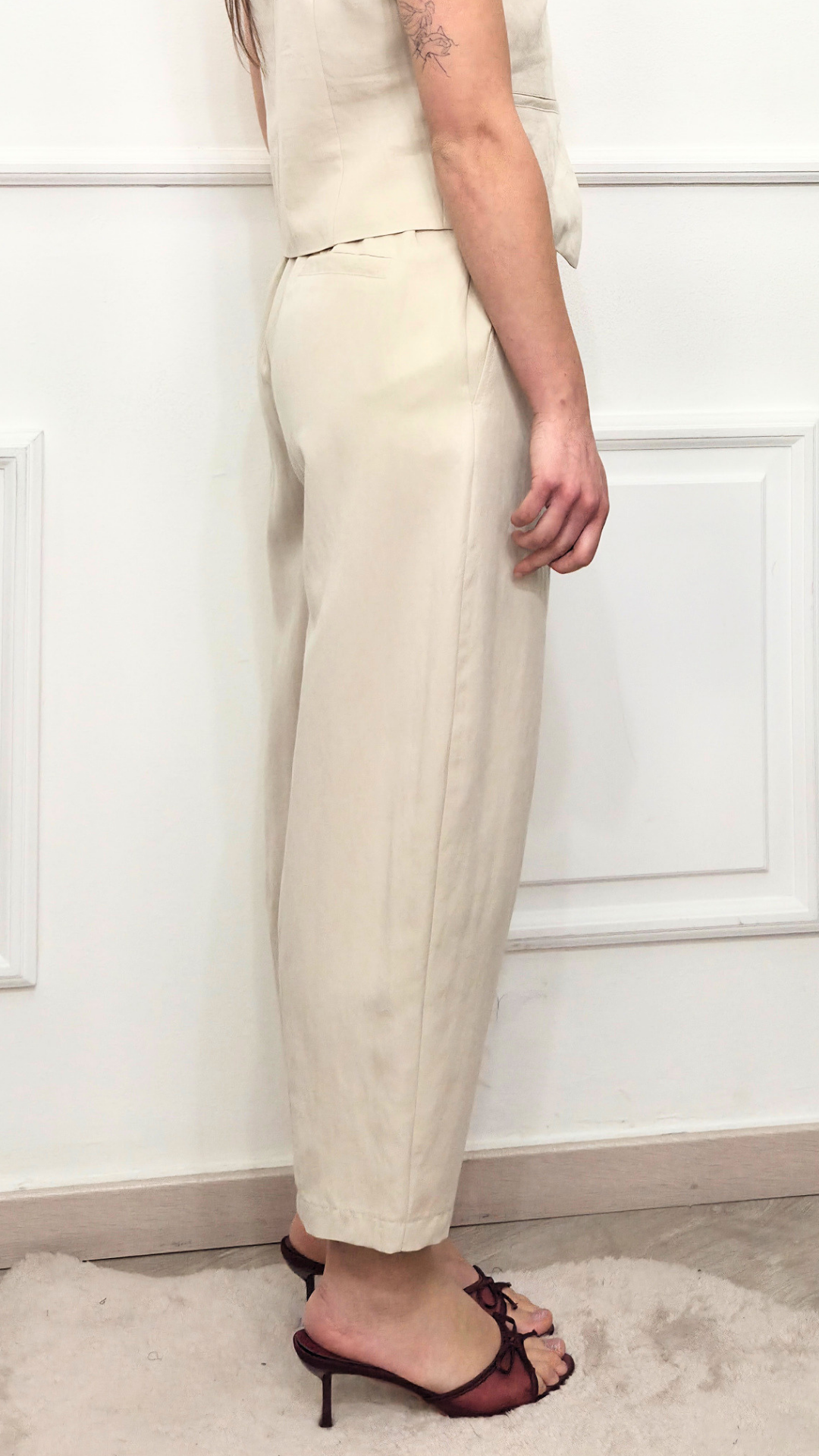 Pantalone Aura Beige