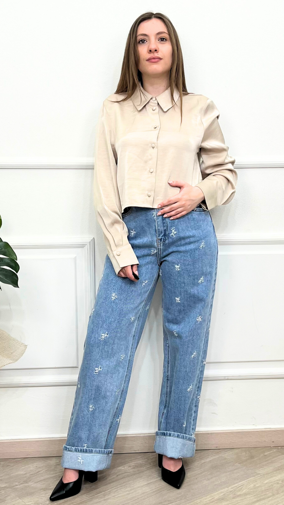 Camicia Crop - ZEZA