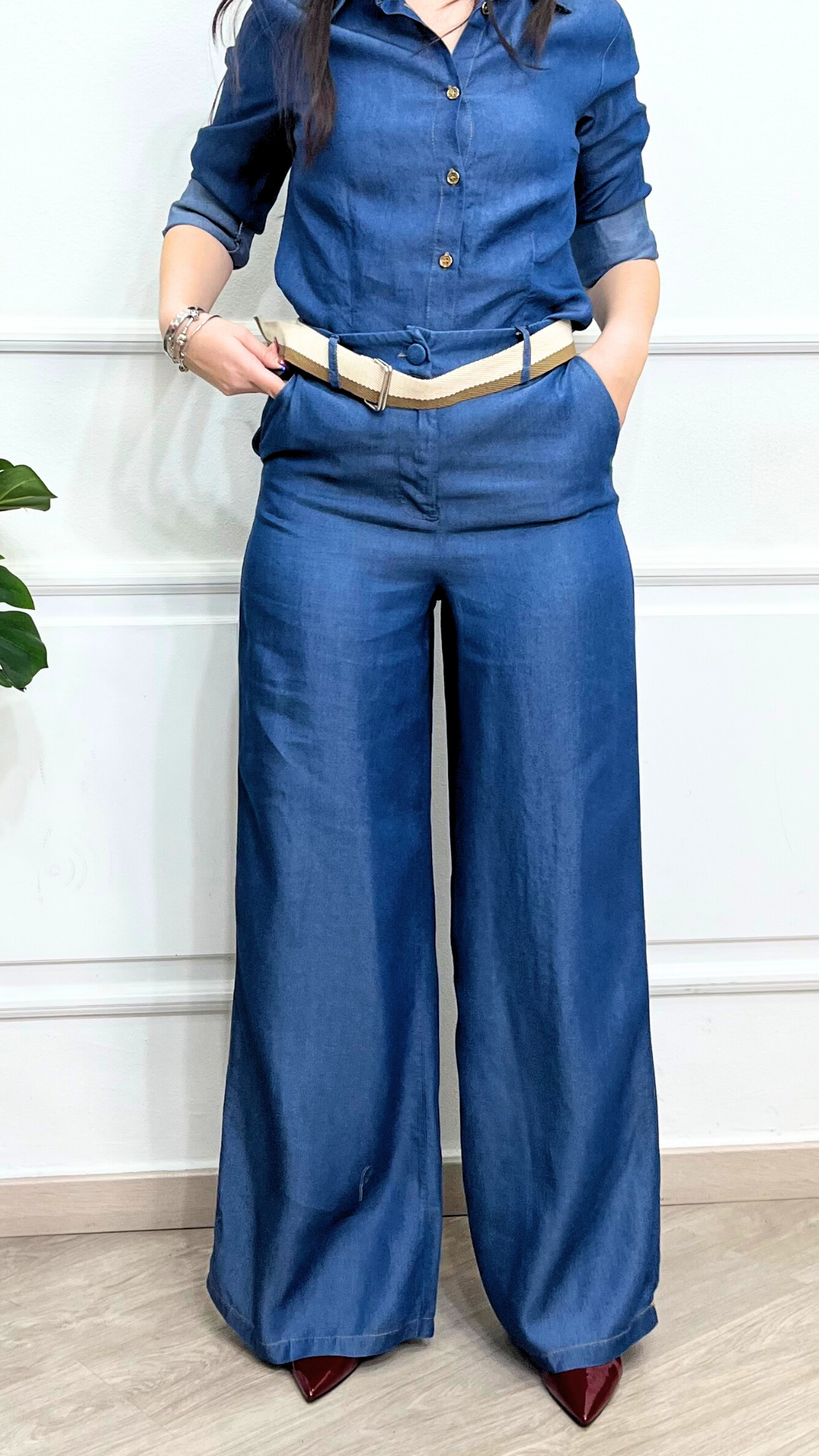 Pantalone con cintura - EXSTASY