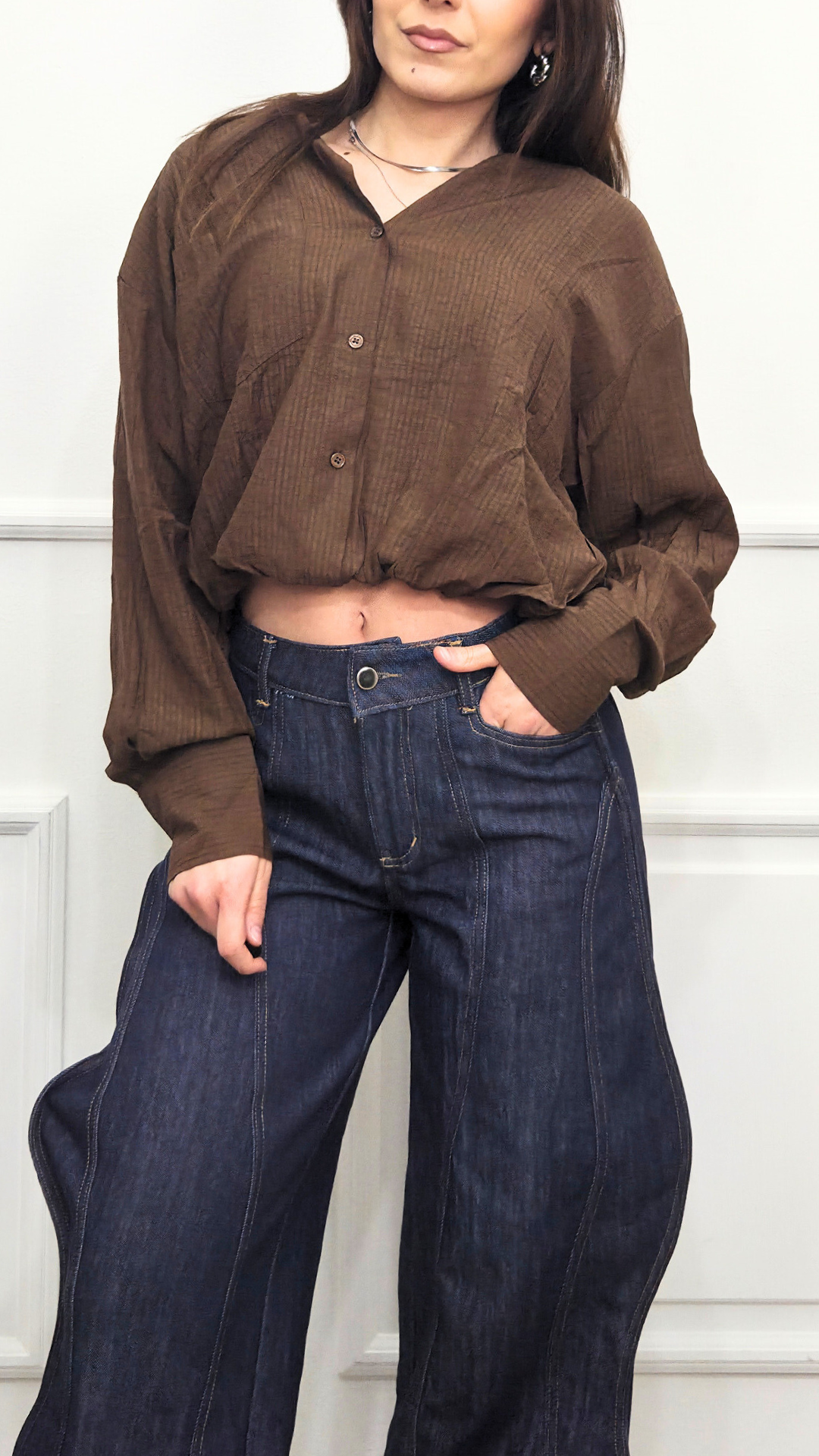 Camicia con top
