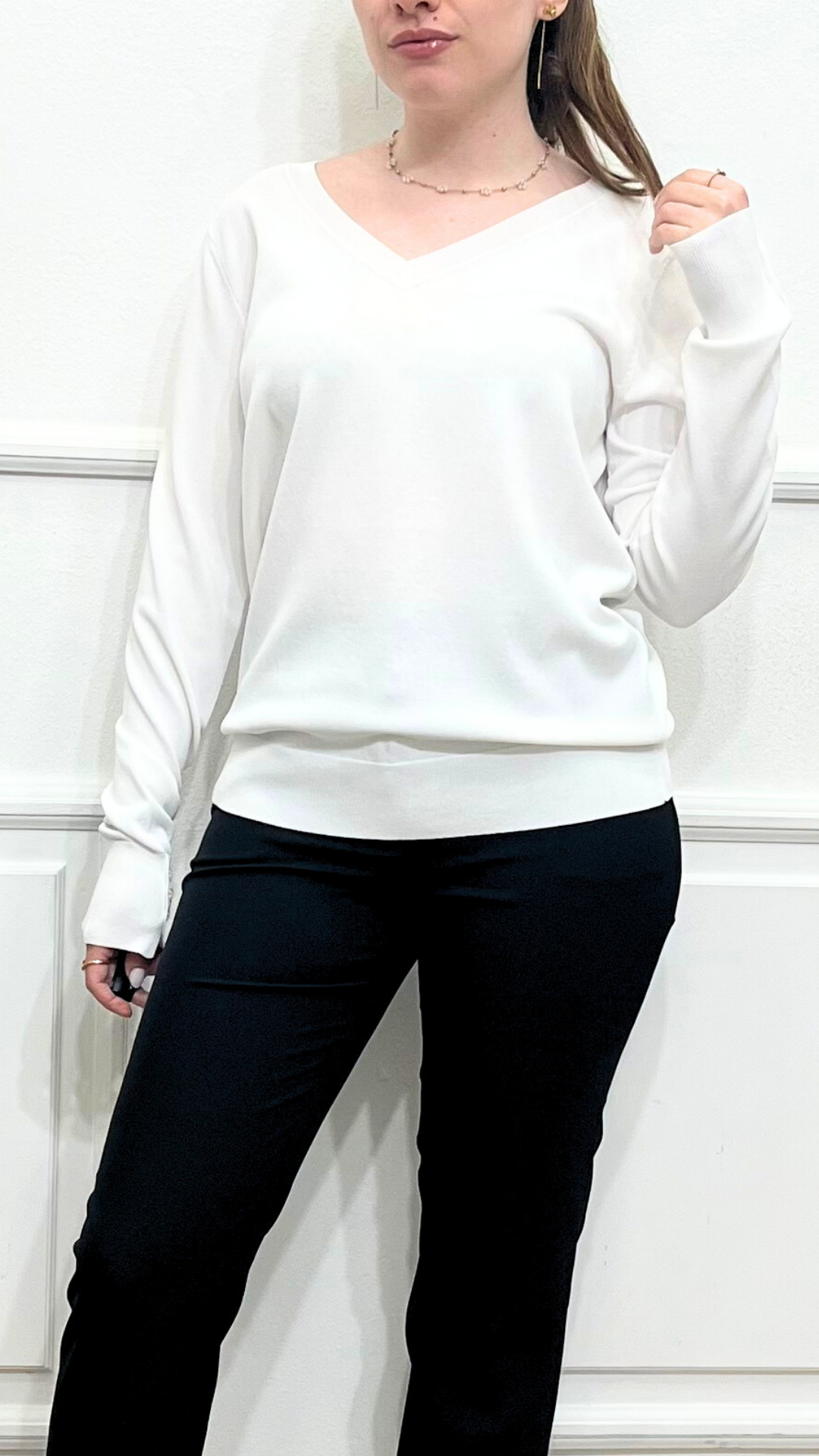 Maglia scollo a V - SHEIS