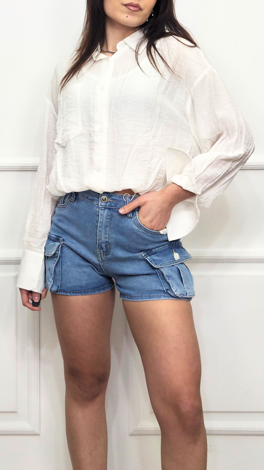 Camicia con top