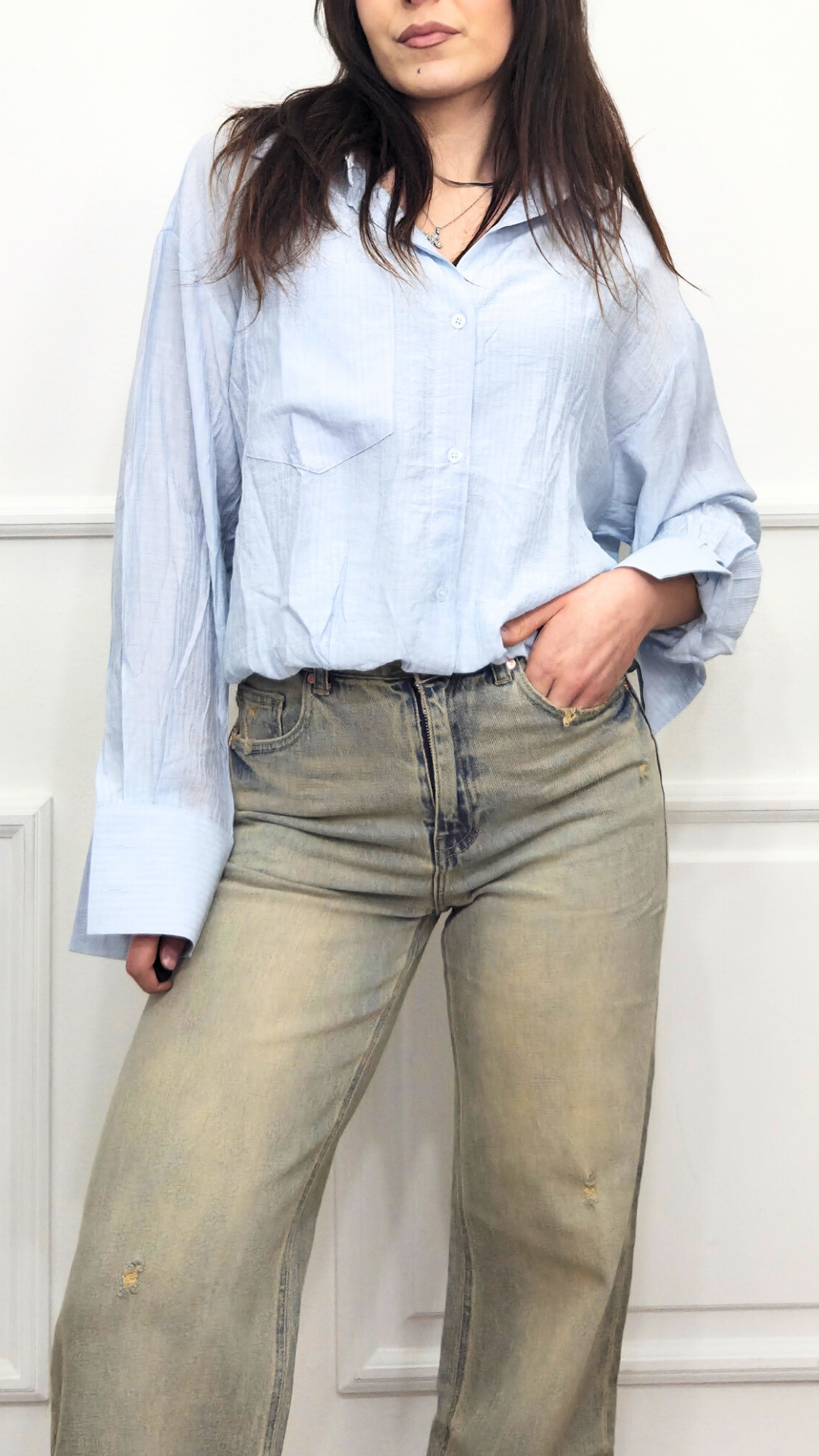 Camicia con top