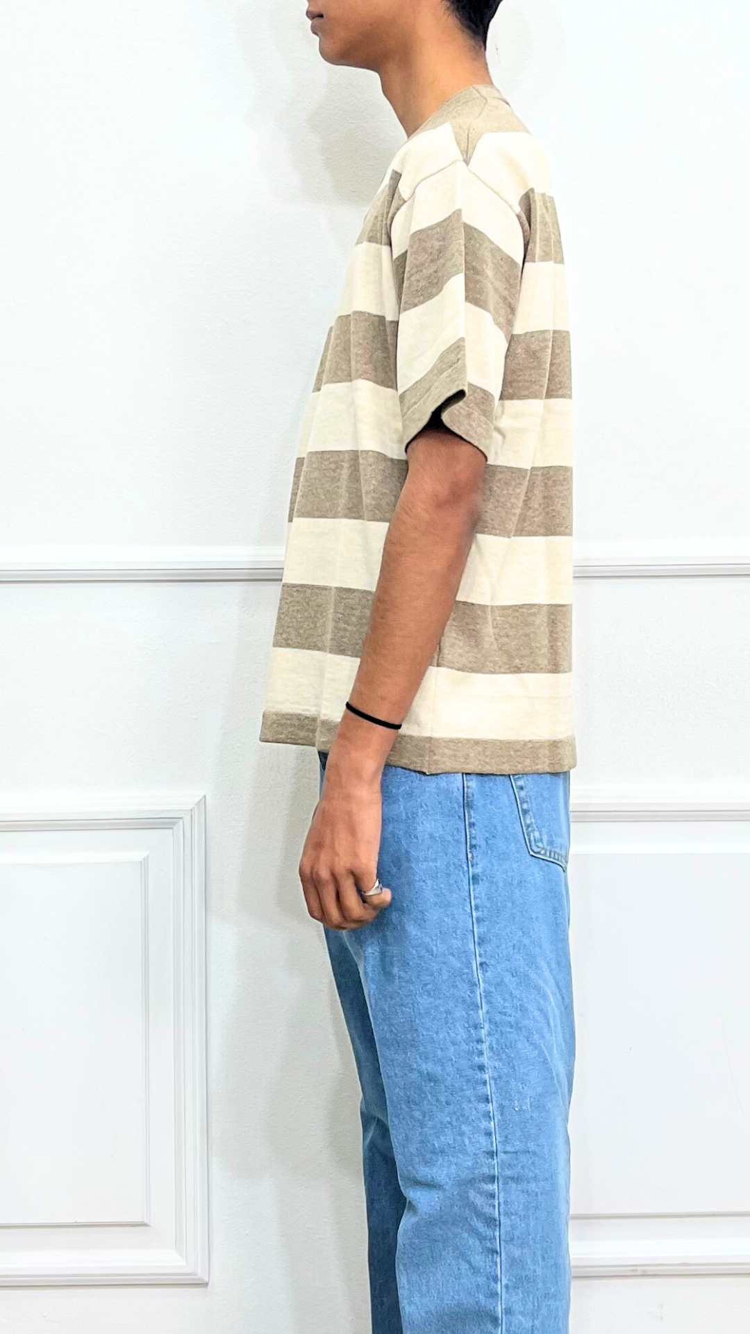 Maglia Girocollo Rigata - BLACKSVNDAY