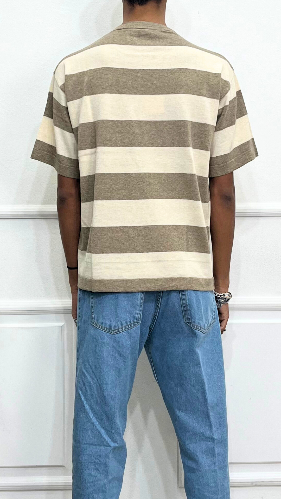 Maglia Girocollo Rigata - BLACKSVNDAY