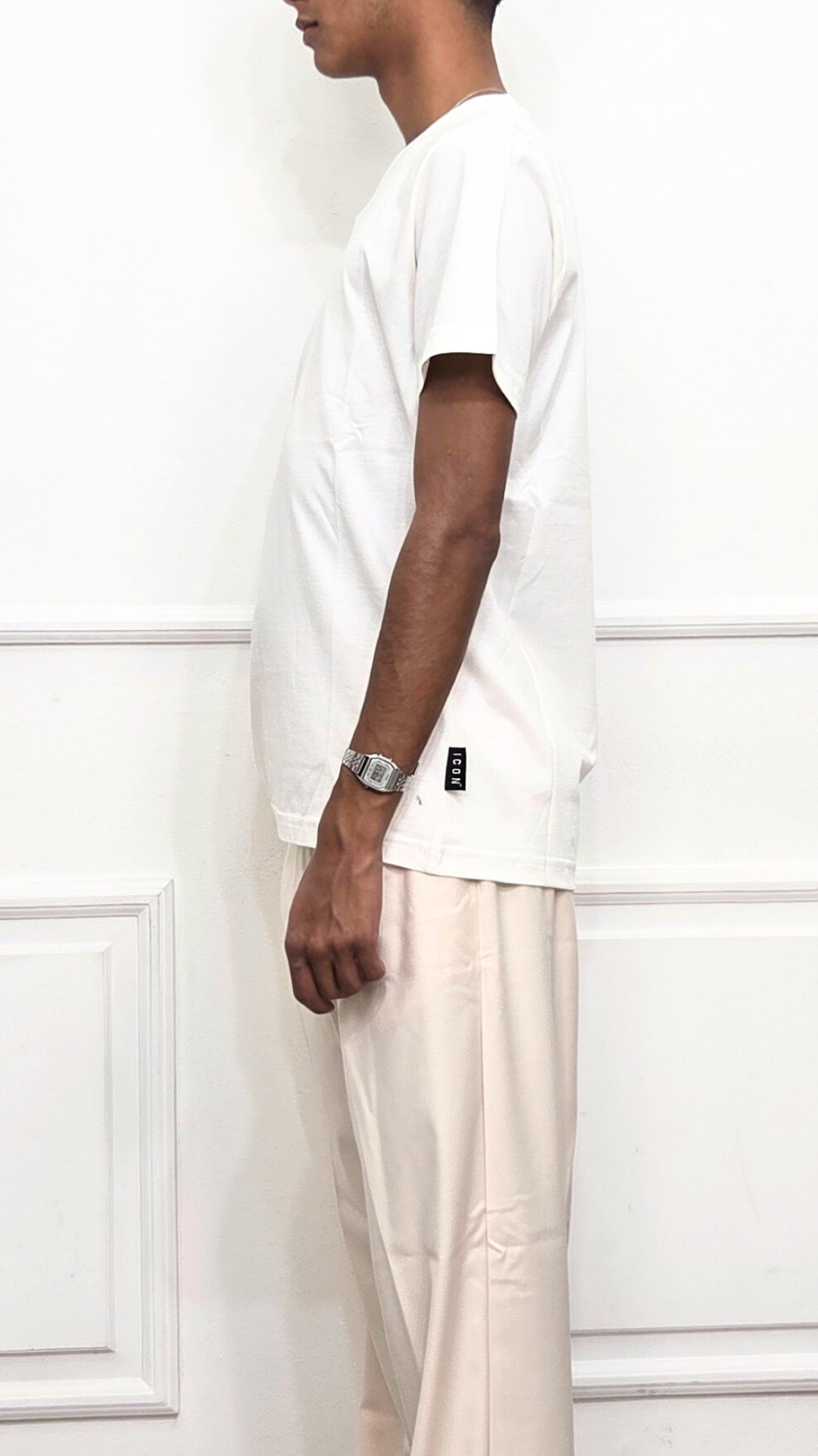 T-shirt con logo piccolo - ICON