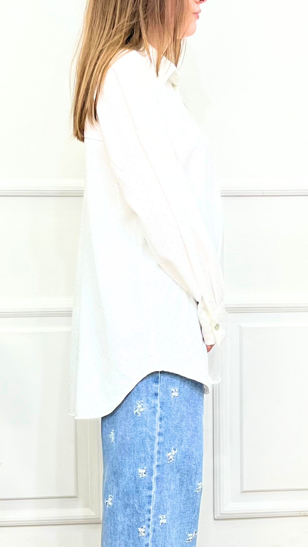 Camicia con strass - DOREMI'