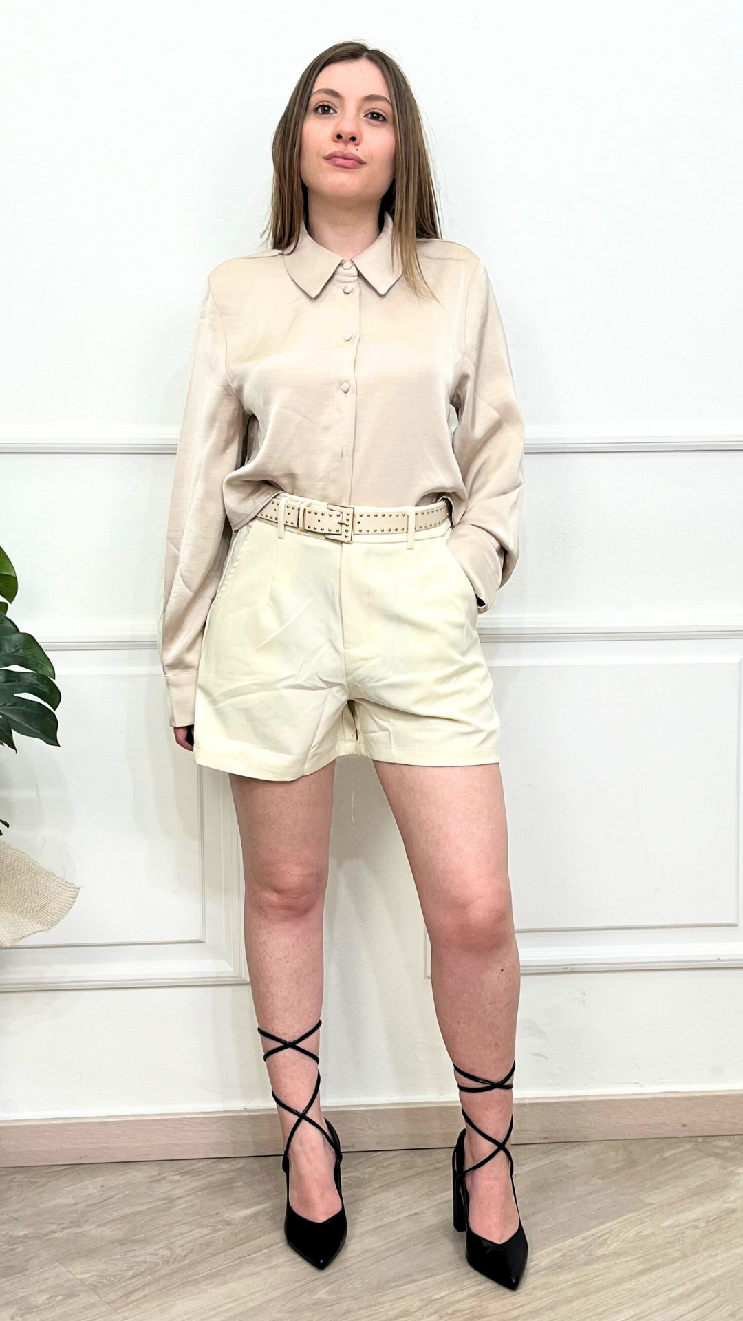Pantaloncino con cintura - ELSA