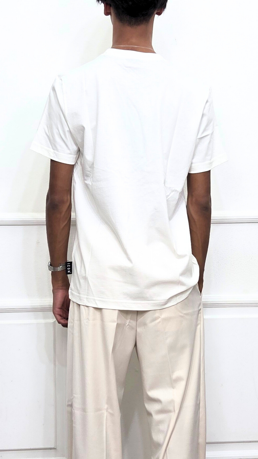 T-shirt con logo piccolo - ICON