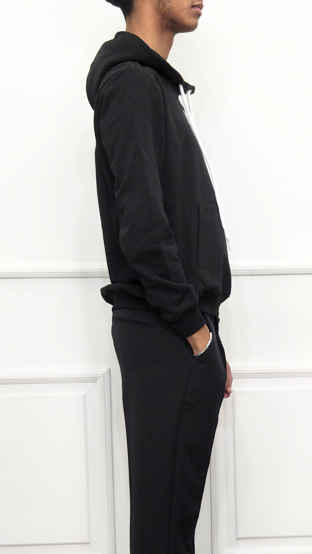 Felpa cappuccio logo piccolo - ICON