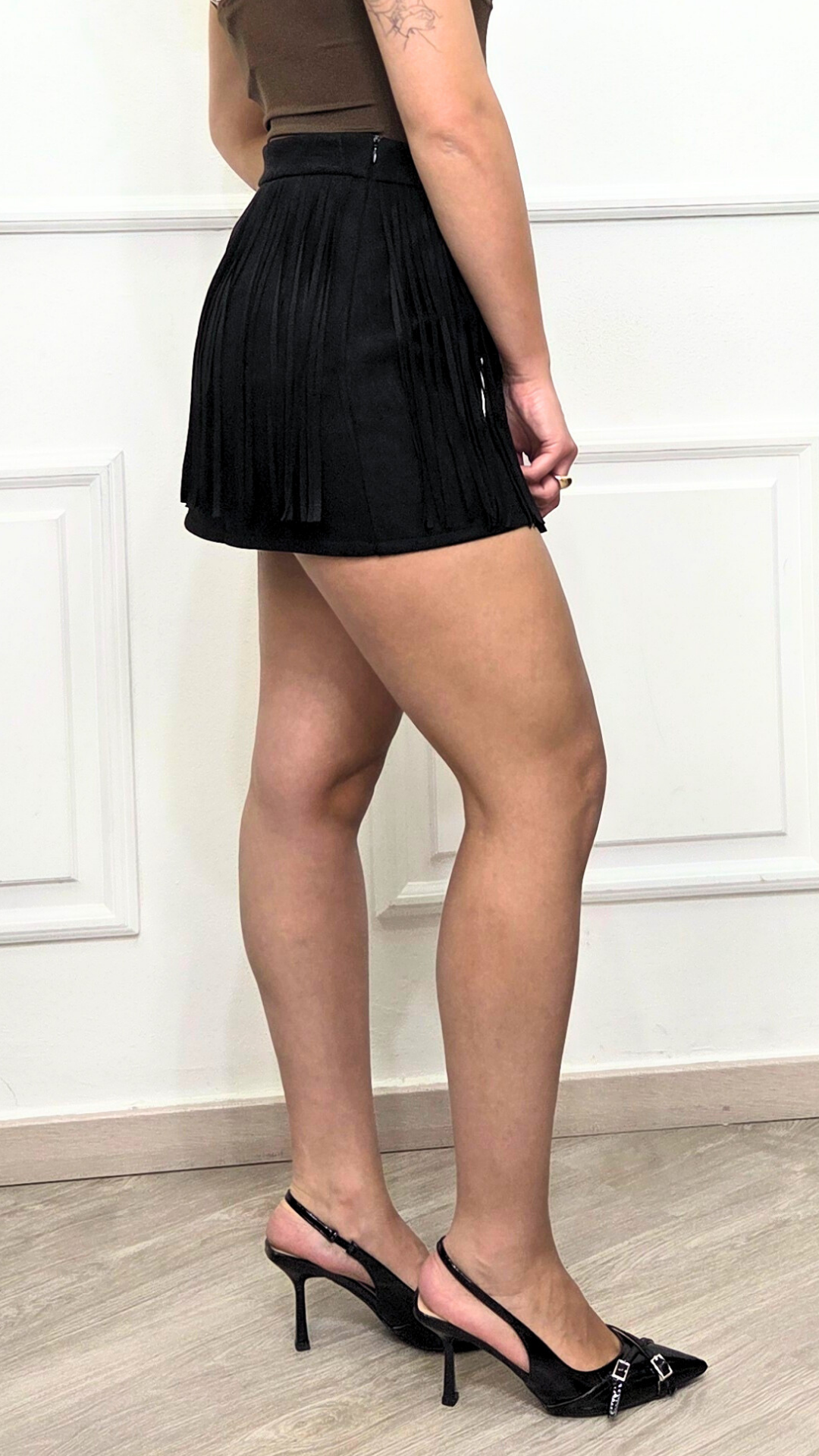 GONNA-PANTALOCINO CON FRANGE