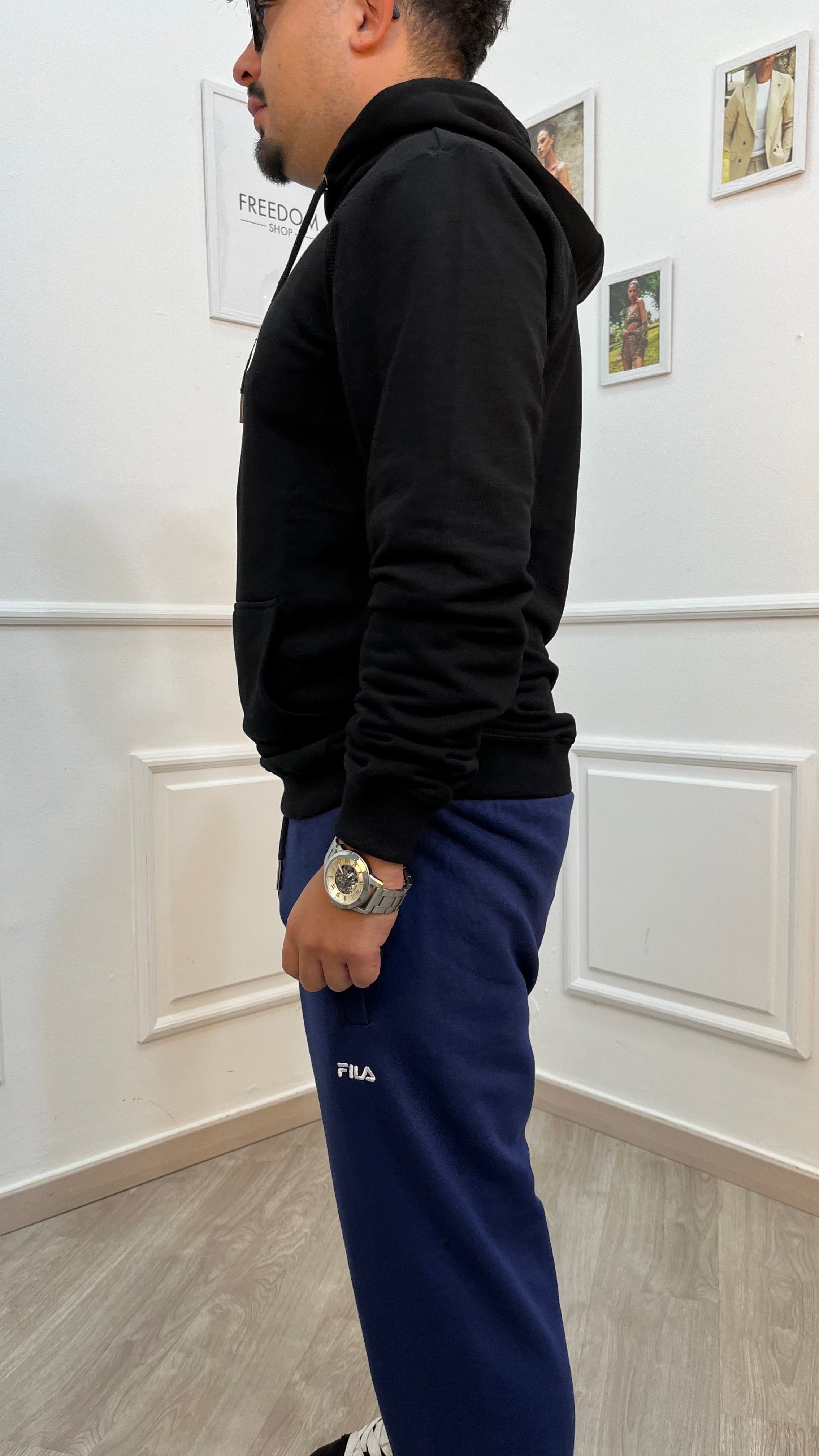 Felpa con cappuccio - FILA