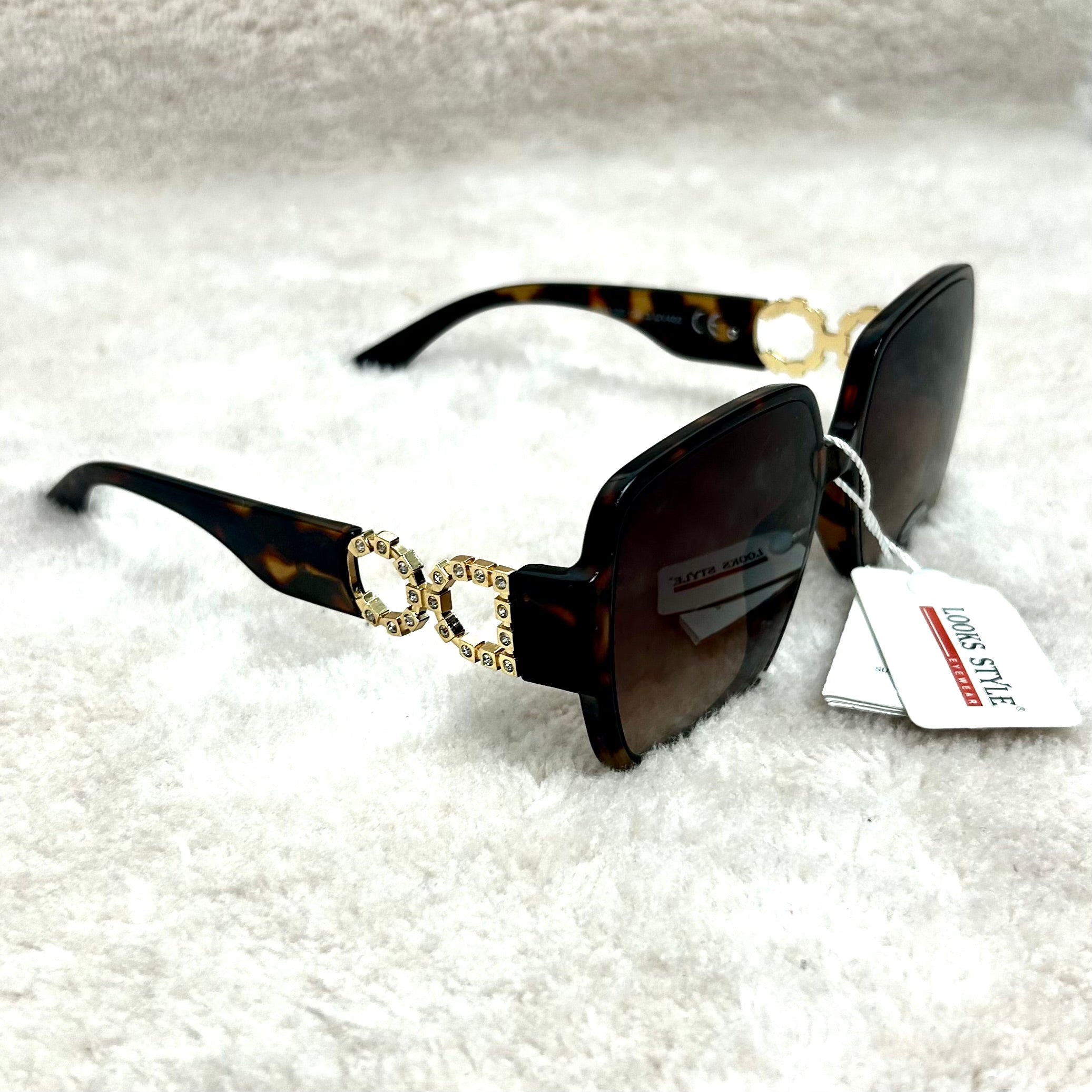 Occhiali da sole Marroni Square - EYEWEAR