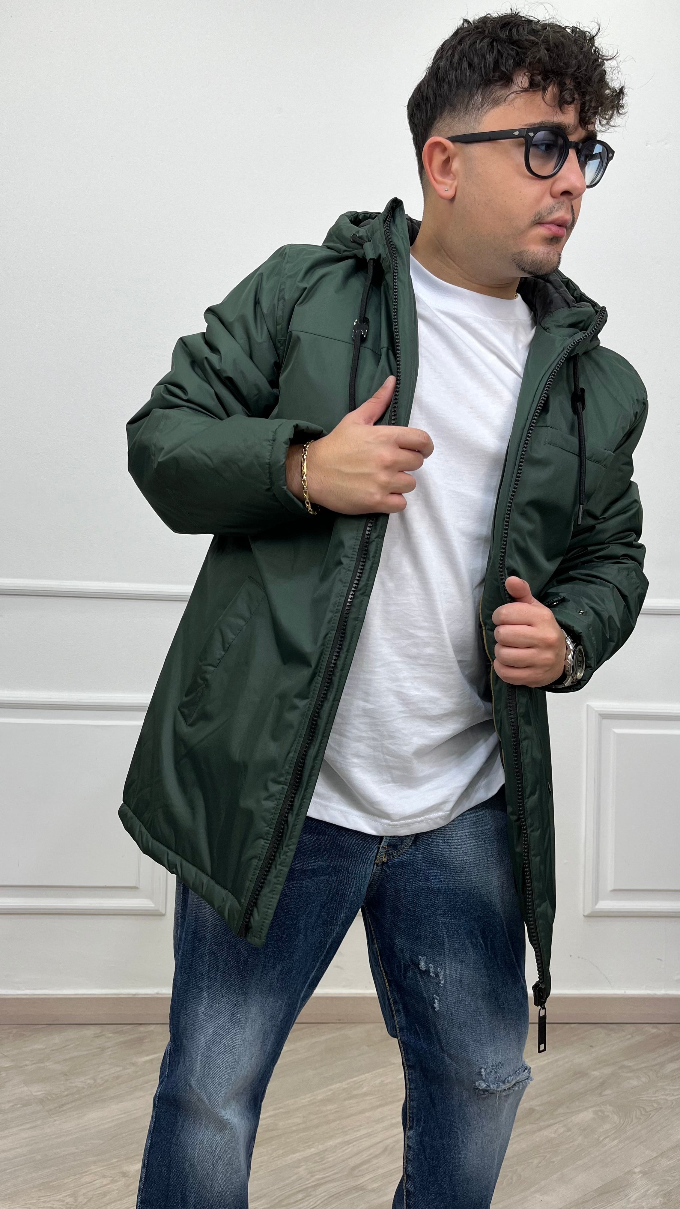 Giubbotto impermeabile Verde - BLEND