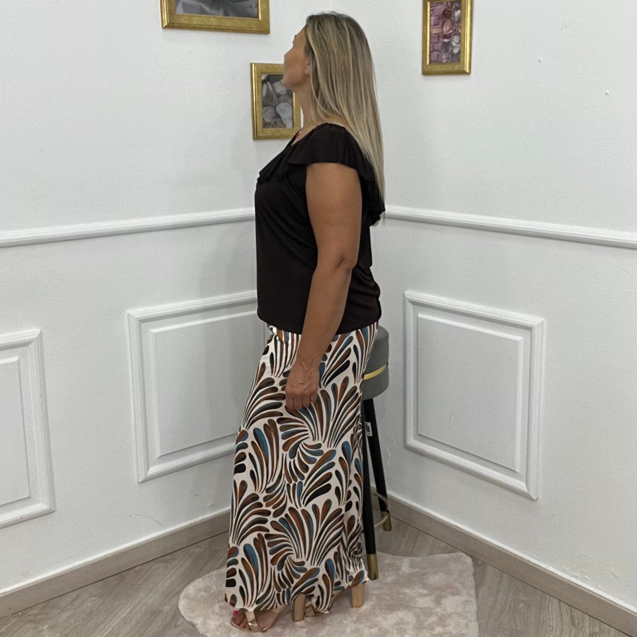 Pantalone Feathers