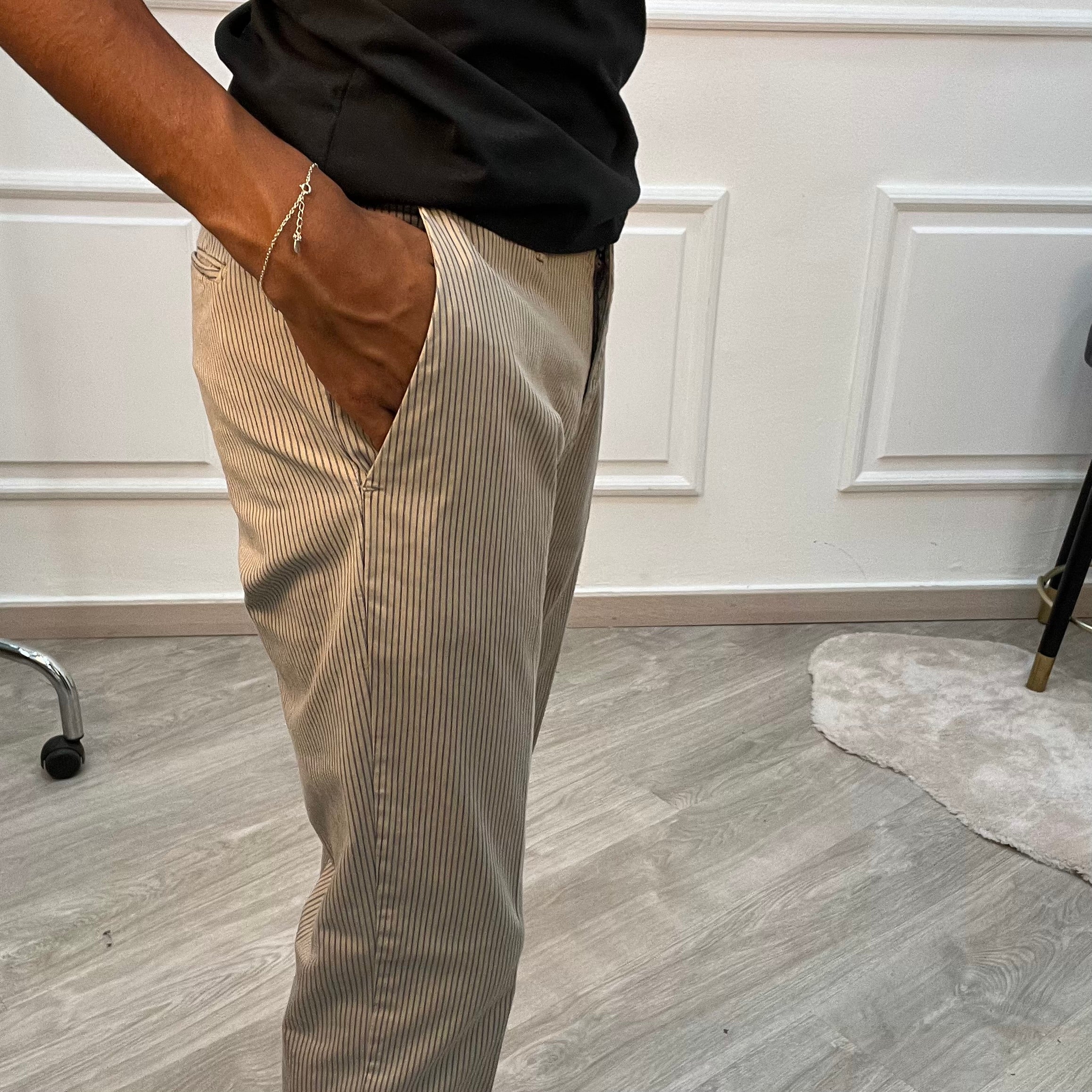 Pantalone a righe