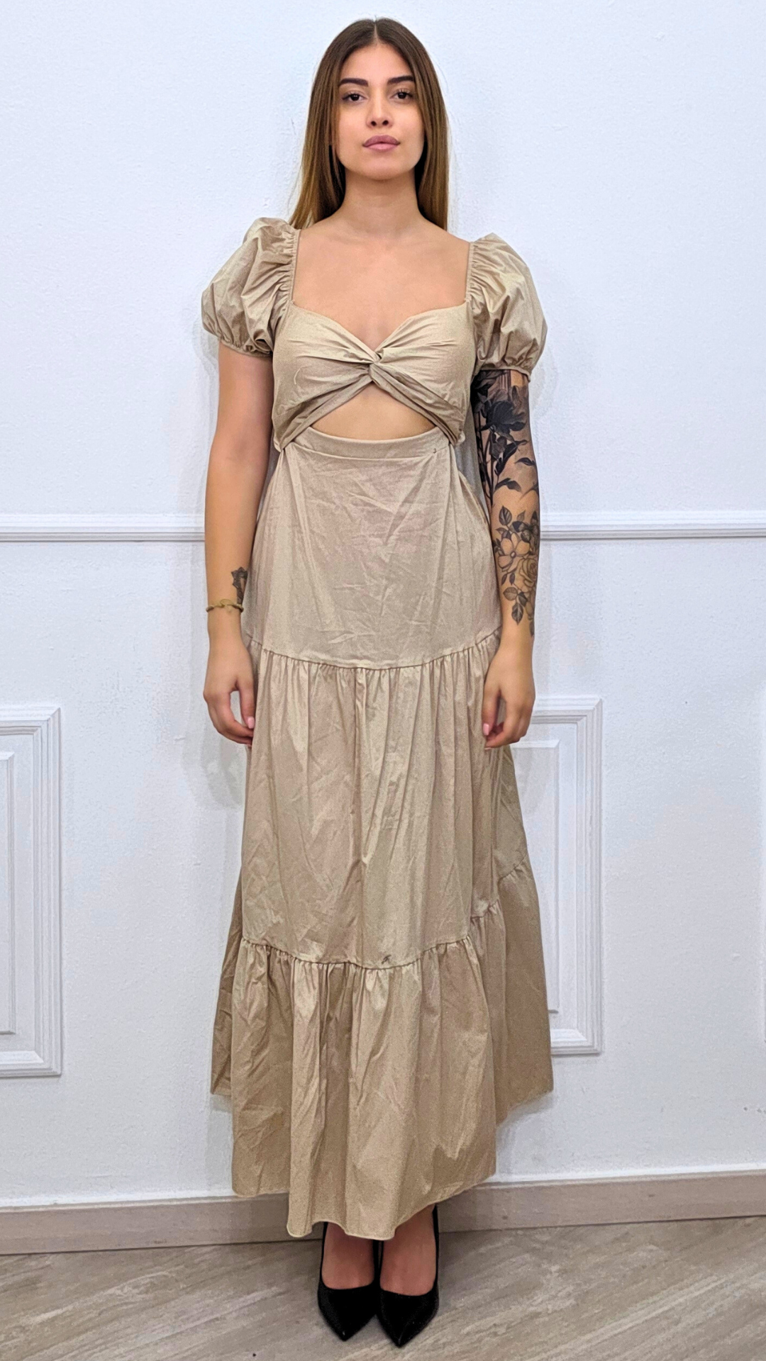 ROMANTIC FLOWY DRESS - MS STATION