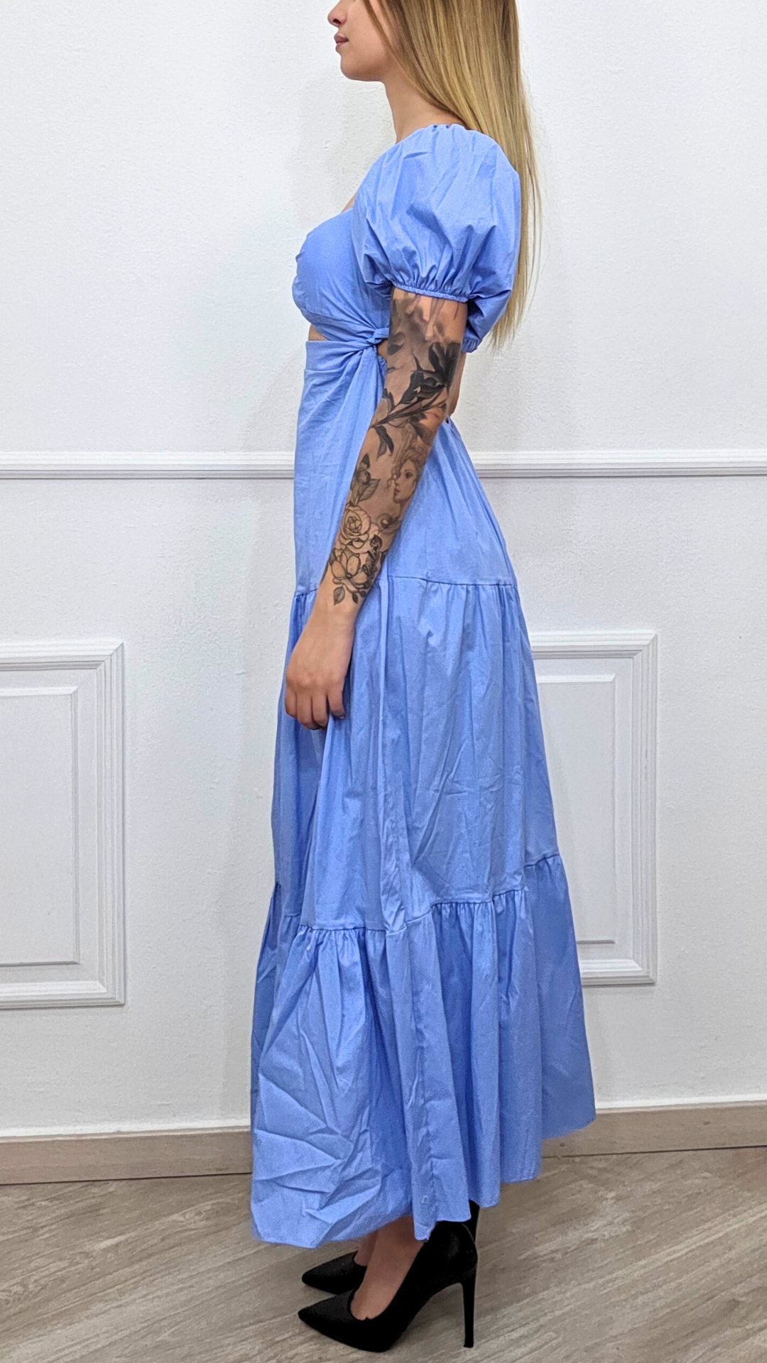 ROMANTIC FLOWY DRESS - MS STATION