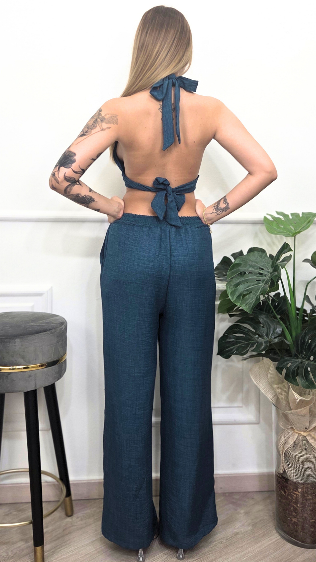 SET TOP TRIANGOLO E PANTS