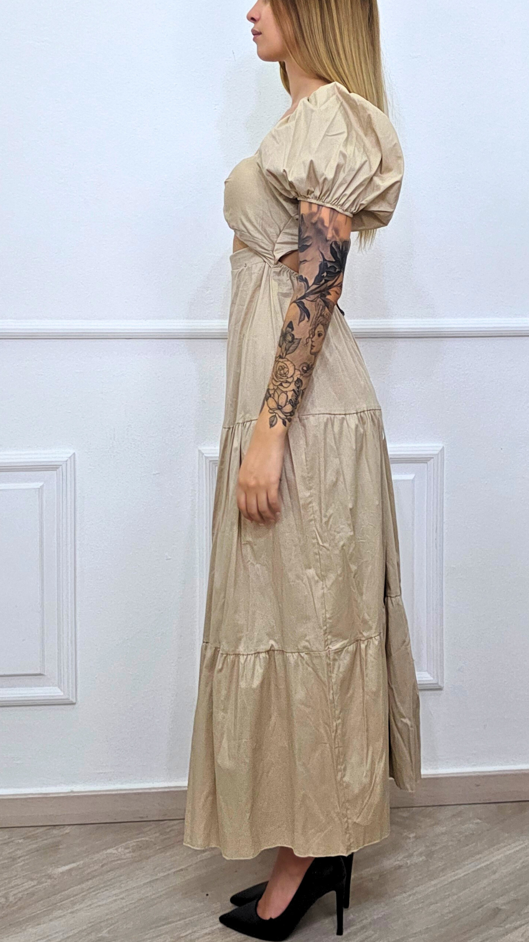 ROMANTIC FLOWY DRESS - MS STATION