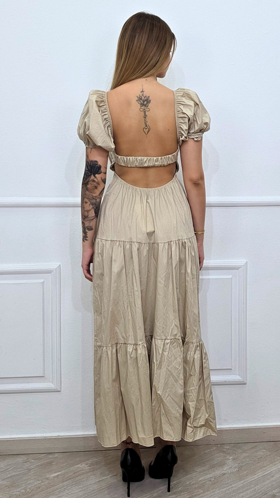 ROMANTIC FLOWY DRESS - MS STATION