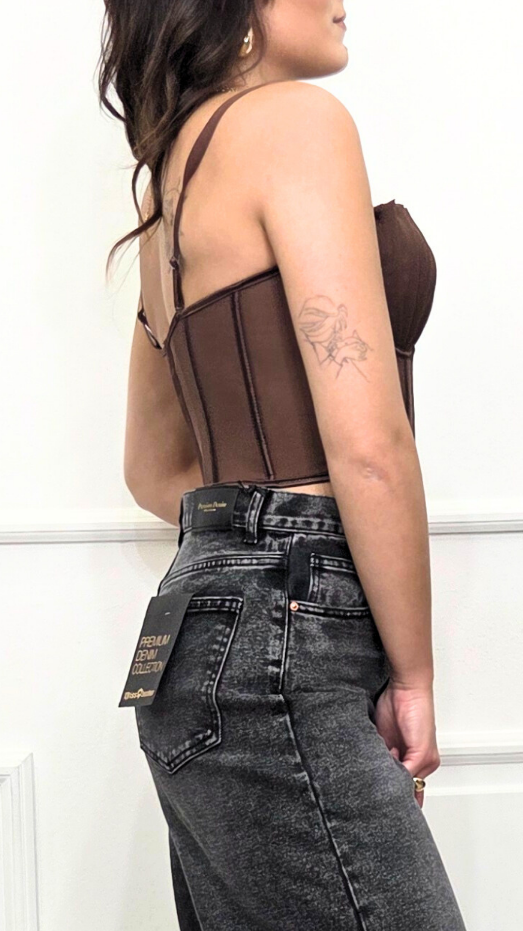 TOP CORSETTO COPPE A CONCHIGLIA - VINCEOTTO